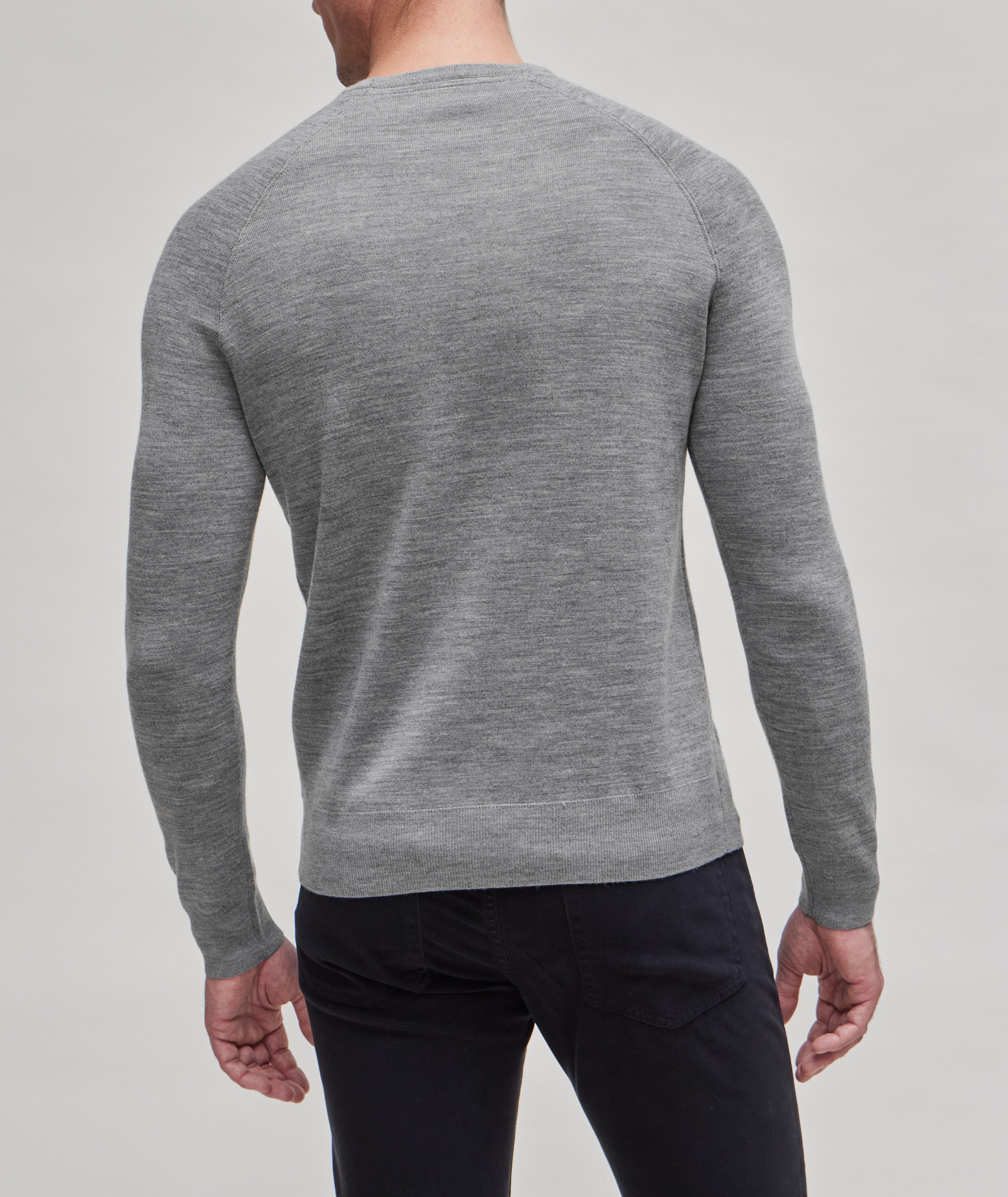Brushed Double-Faced Merino Wool-Blend Sweater image 2
