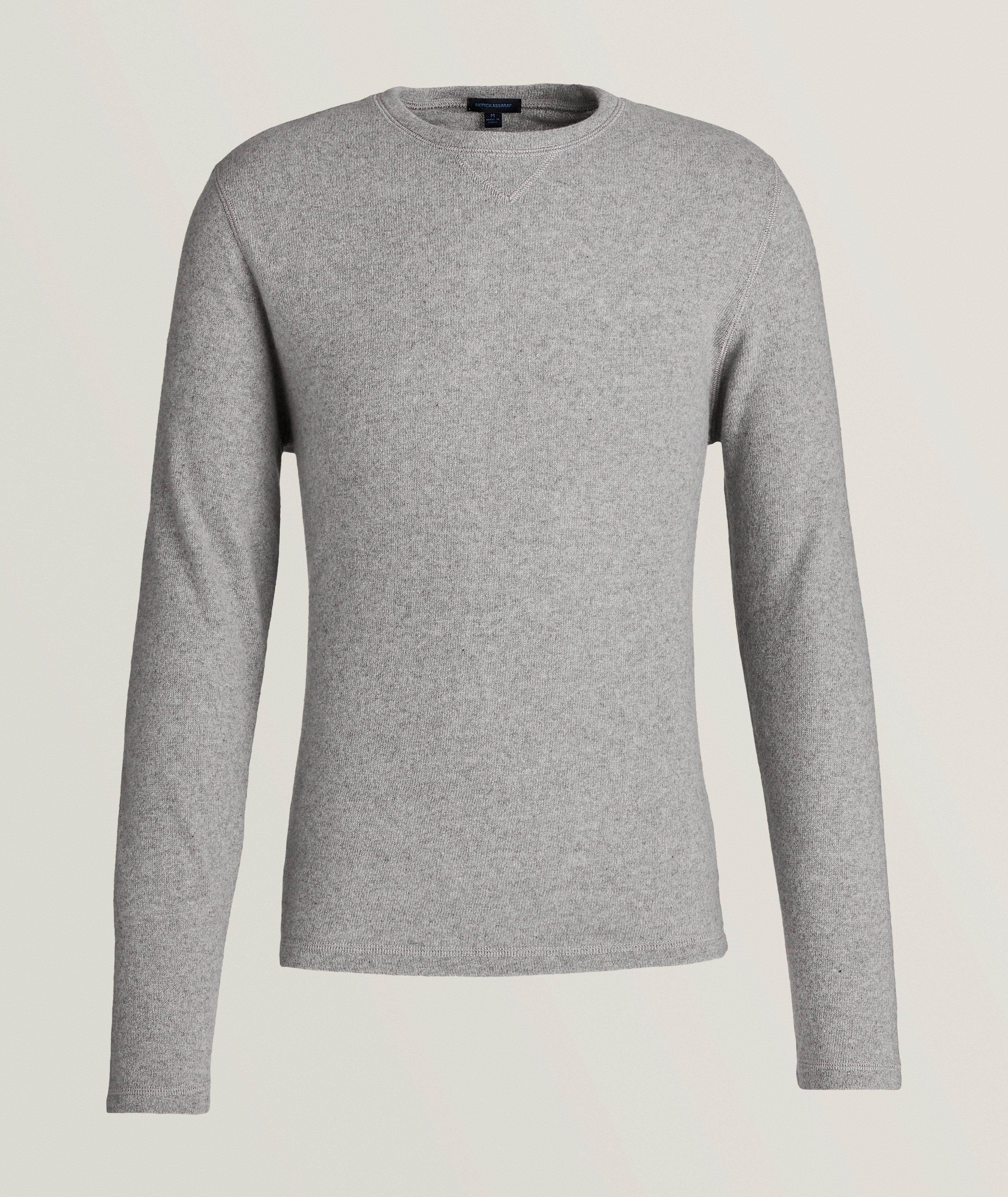 Cashmere-Blend Crewneck Sweater image 0
