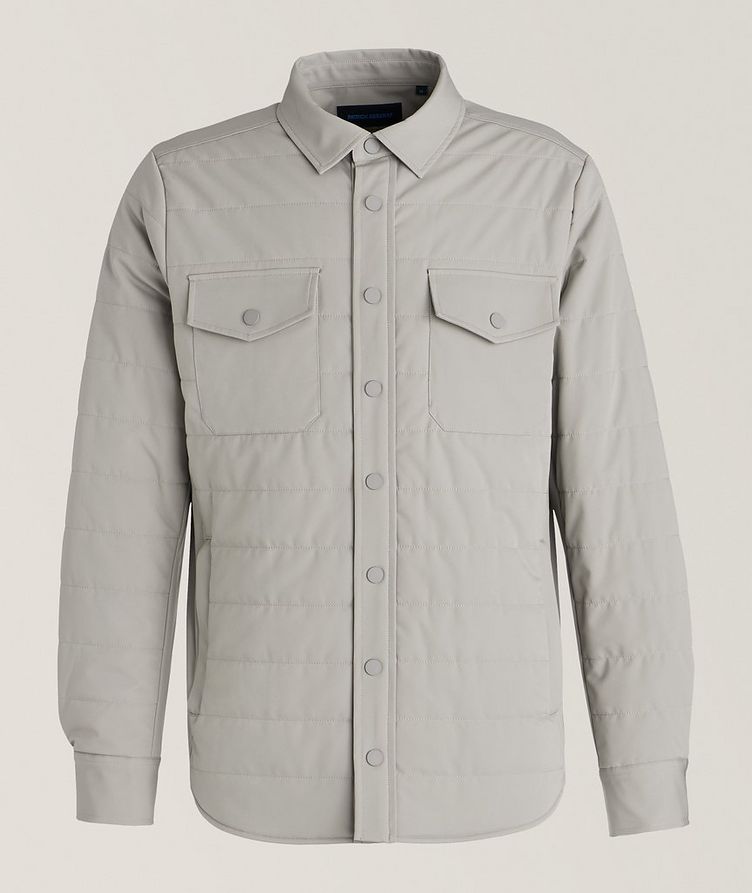 Quilted Lightweight Shirt Jacket  image 0
