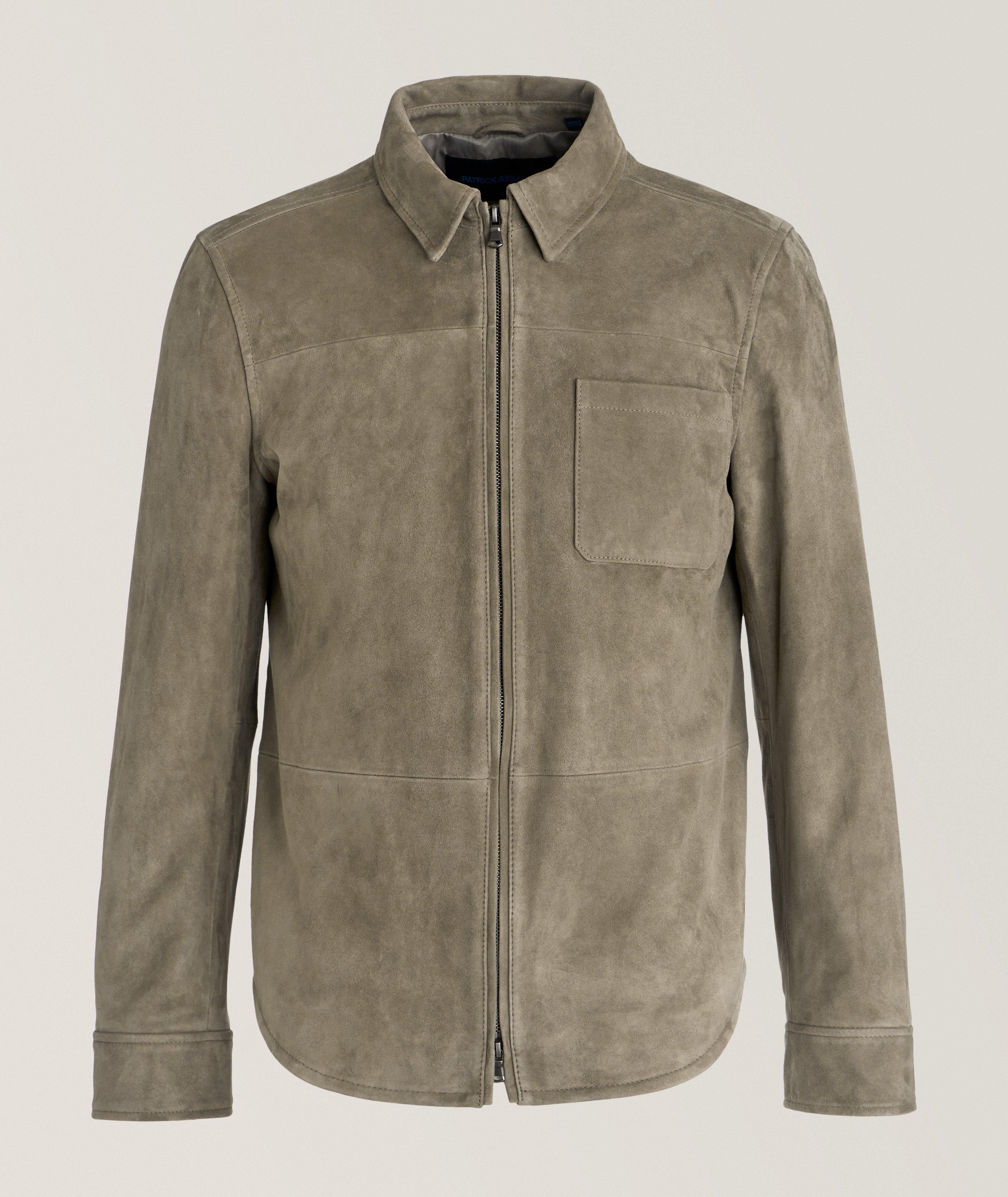 Jonah zip hotsell flat suede jacket