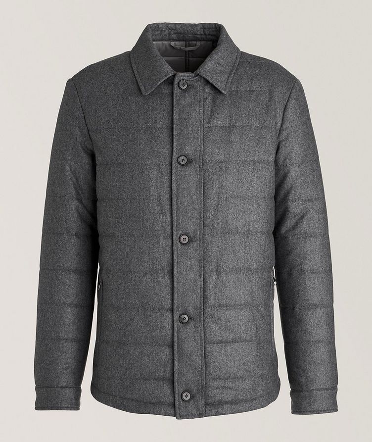 Wool-Blend Shirt Jacket image 0