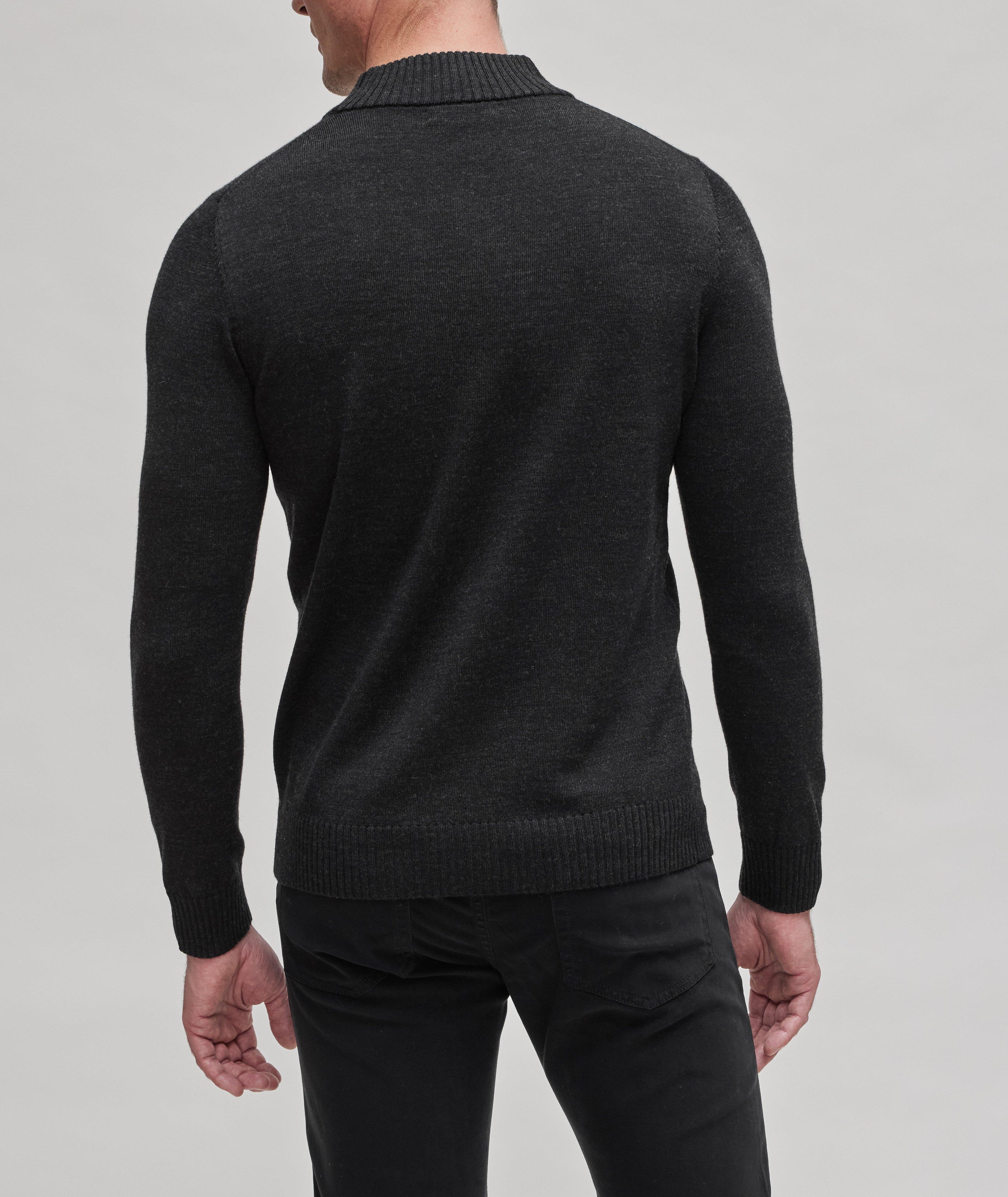 Merino Wool Mockneck Sweater image 2