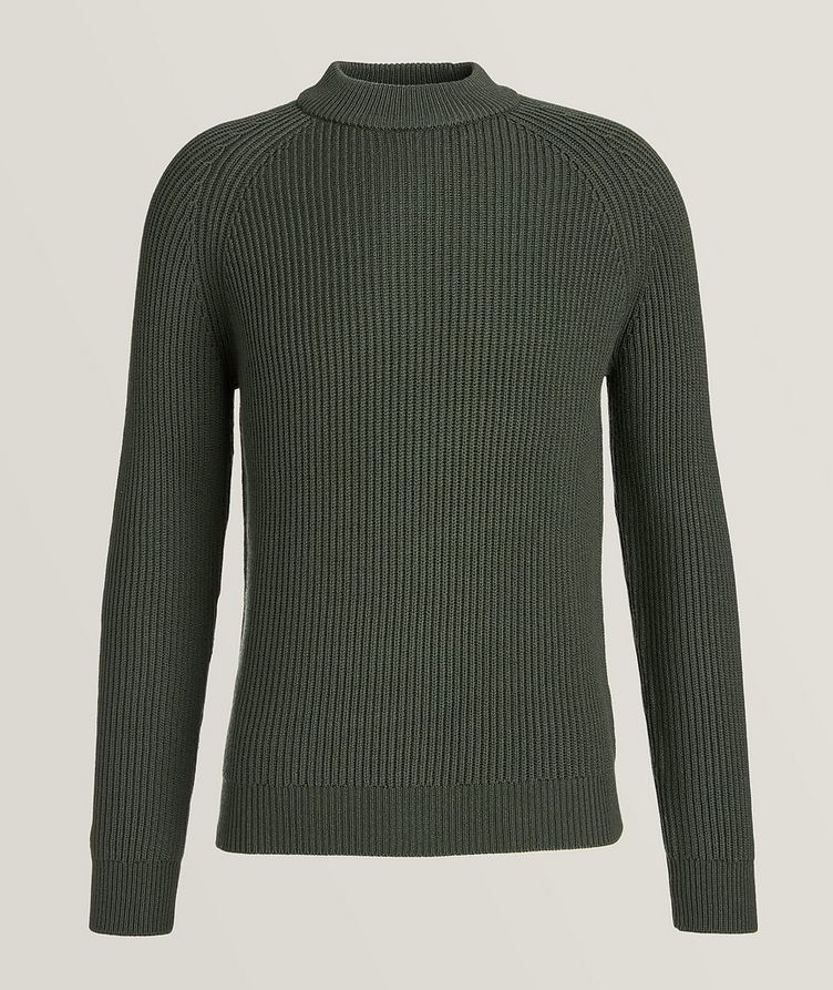 Thick Rib-Knitted Merino Crewneck Sweater  image 0