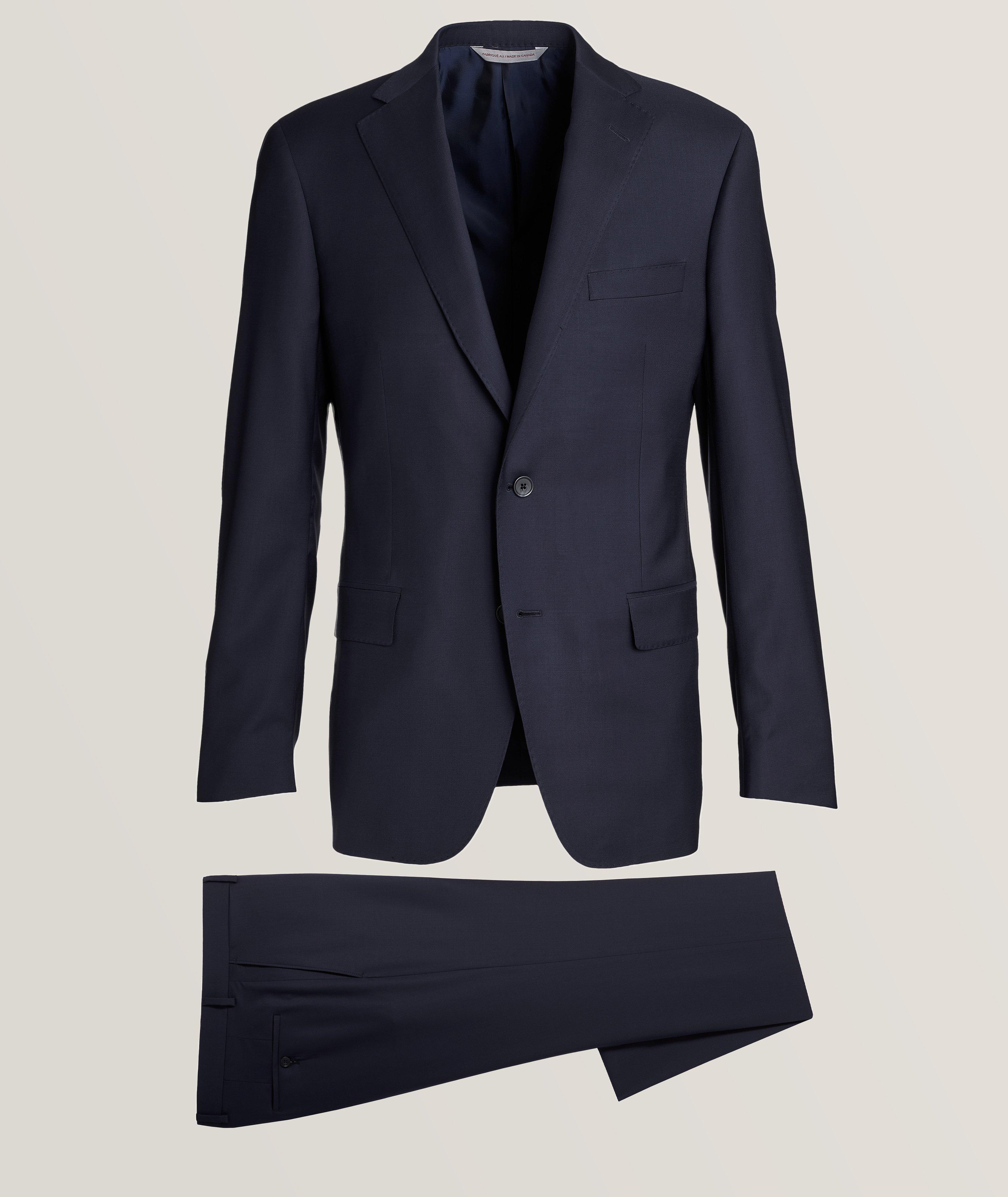 Samuelsohn Cosmo Ice Technology Wool Suit 