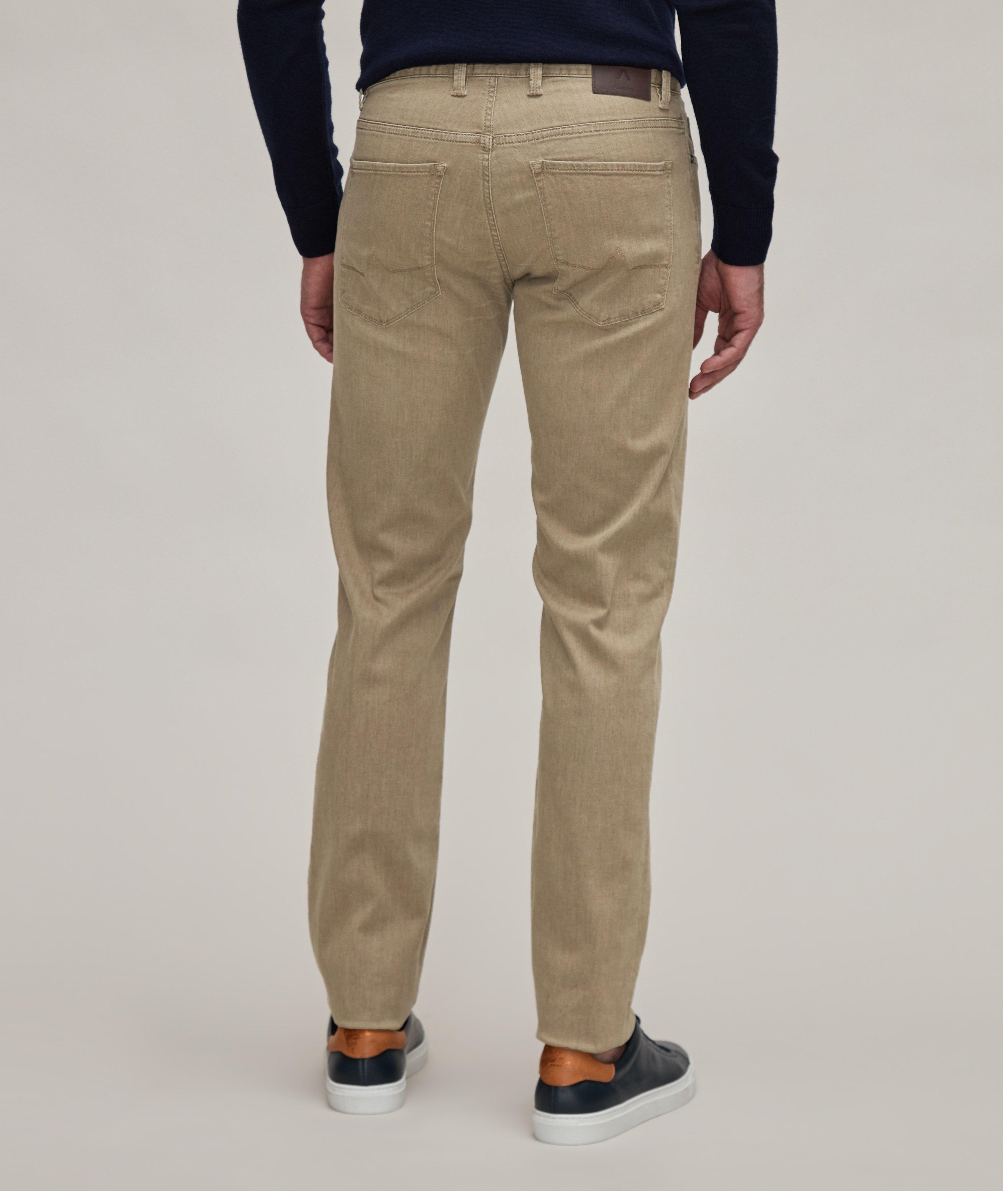 Slim Straight Khaki Hyper Stretch Jeans