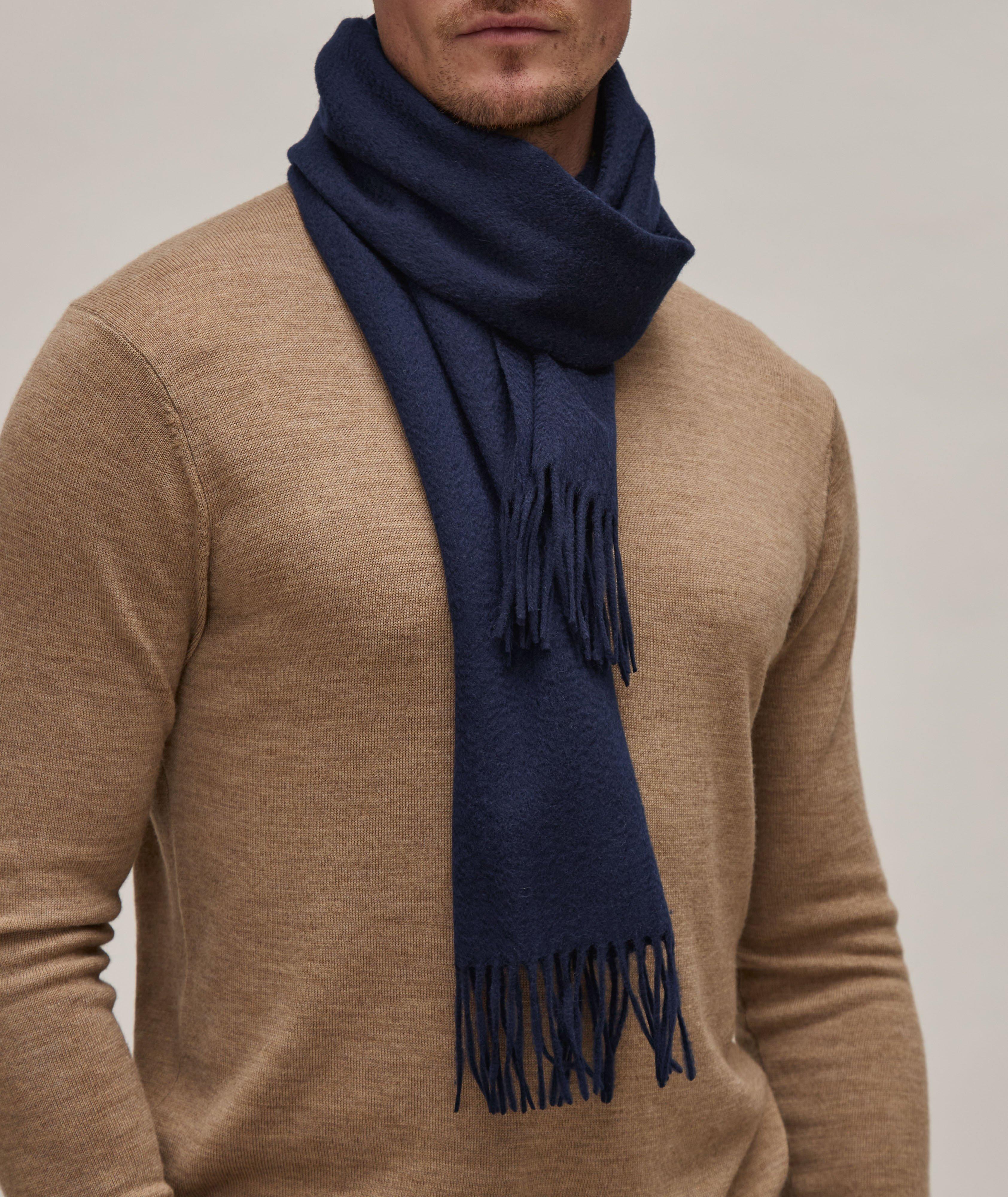 Navy deals cashmere shawl