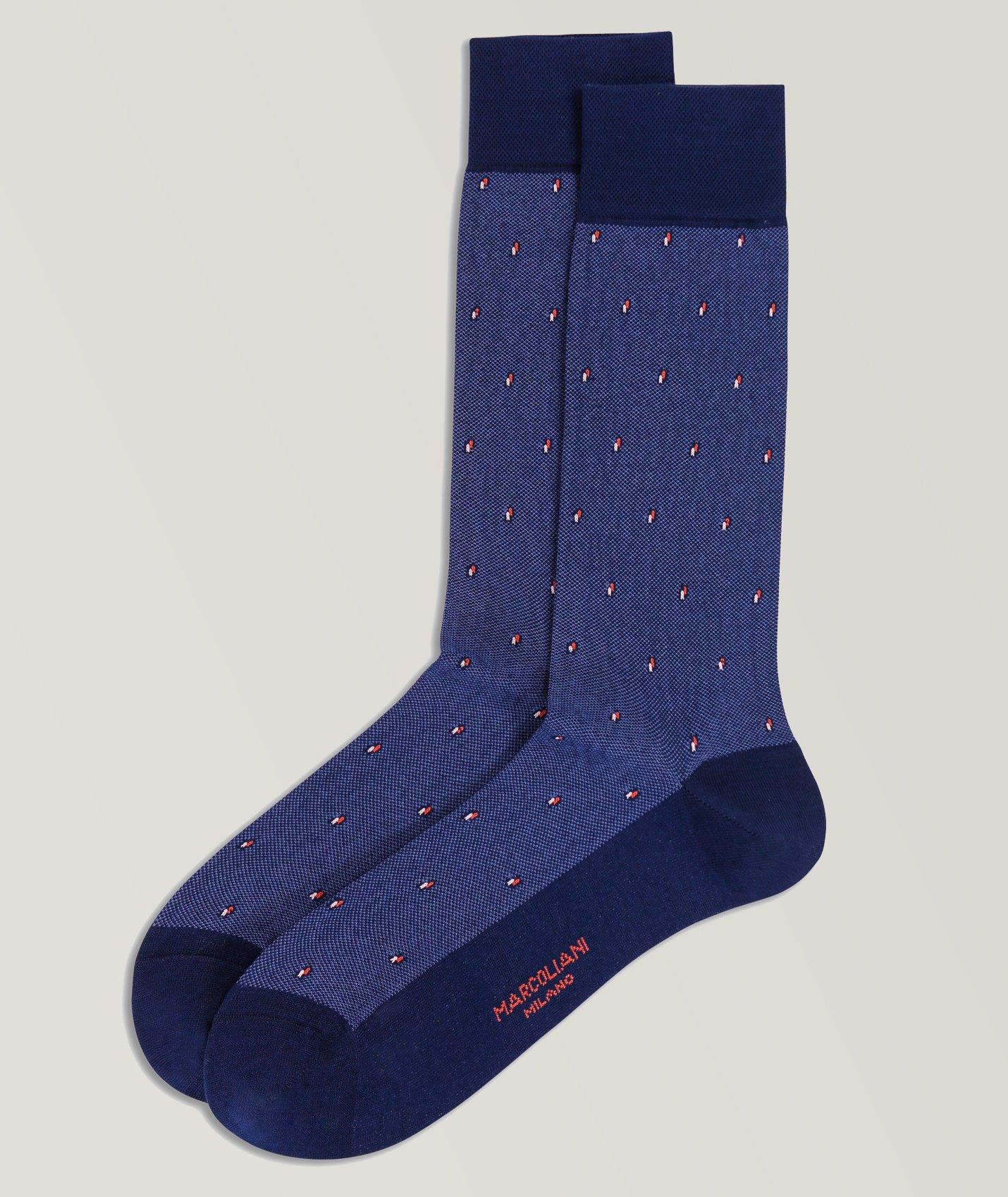 Marcoliani Pima Cotton Tiger Socks -  – Blazer For Men