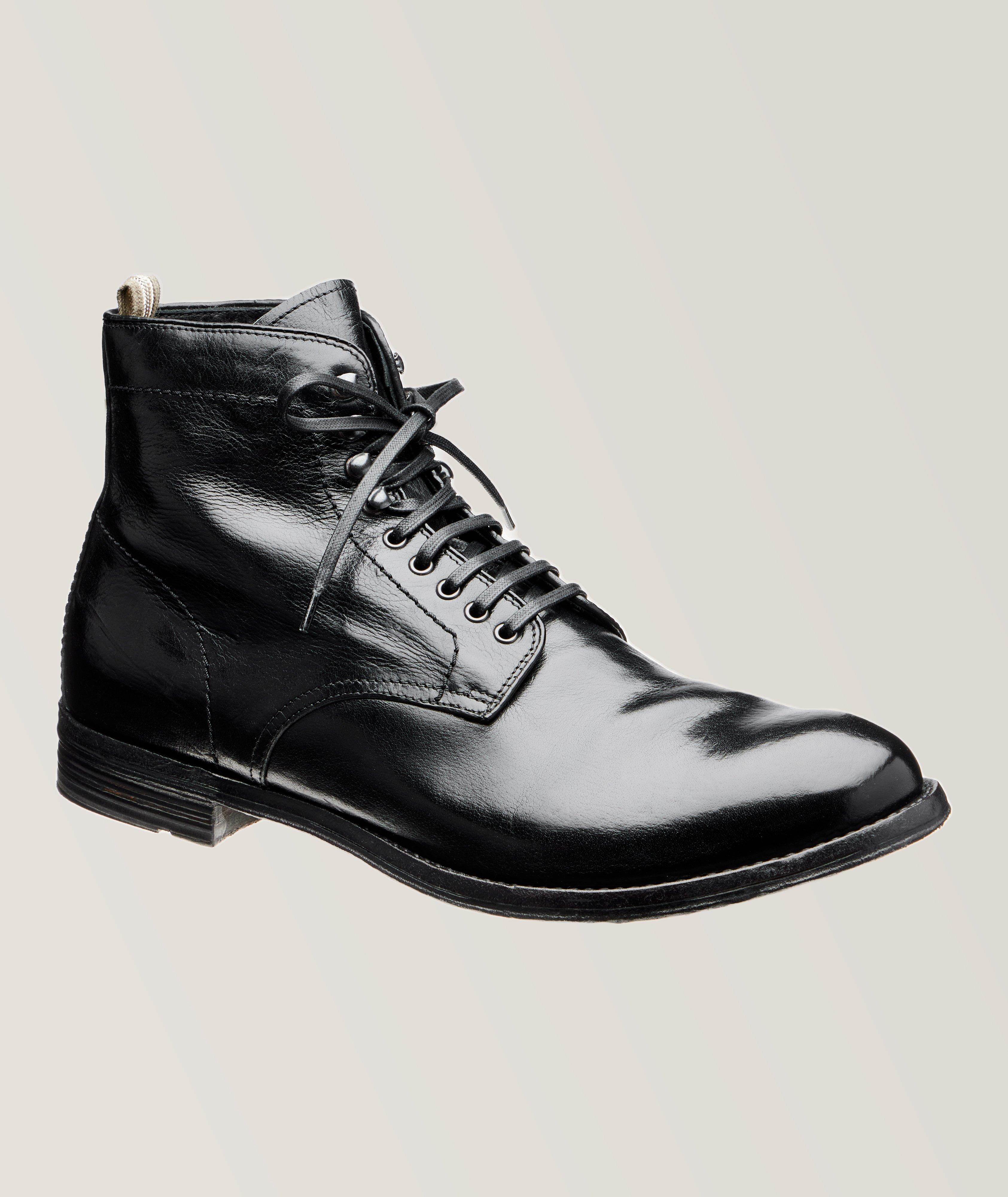 Officine Creative Anatomia 013 Distressed Leather Lace-Up