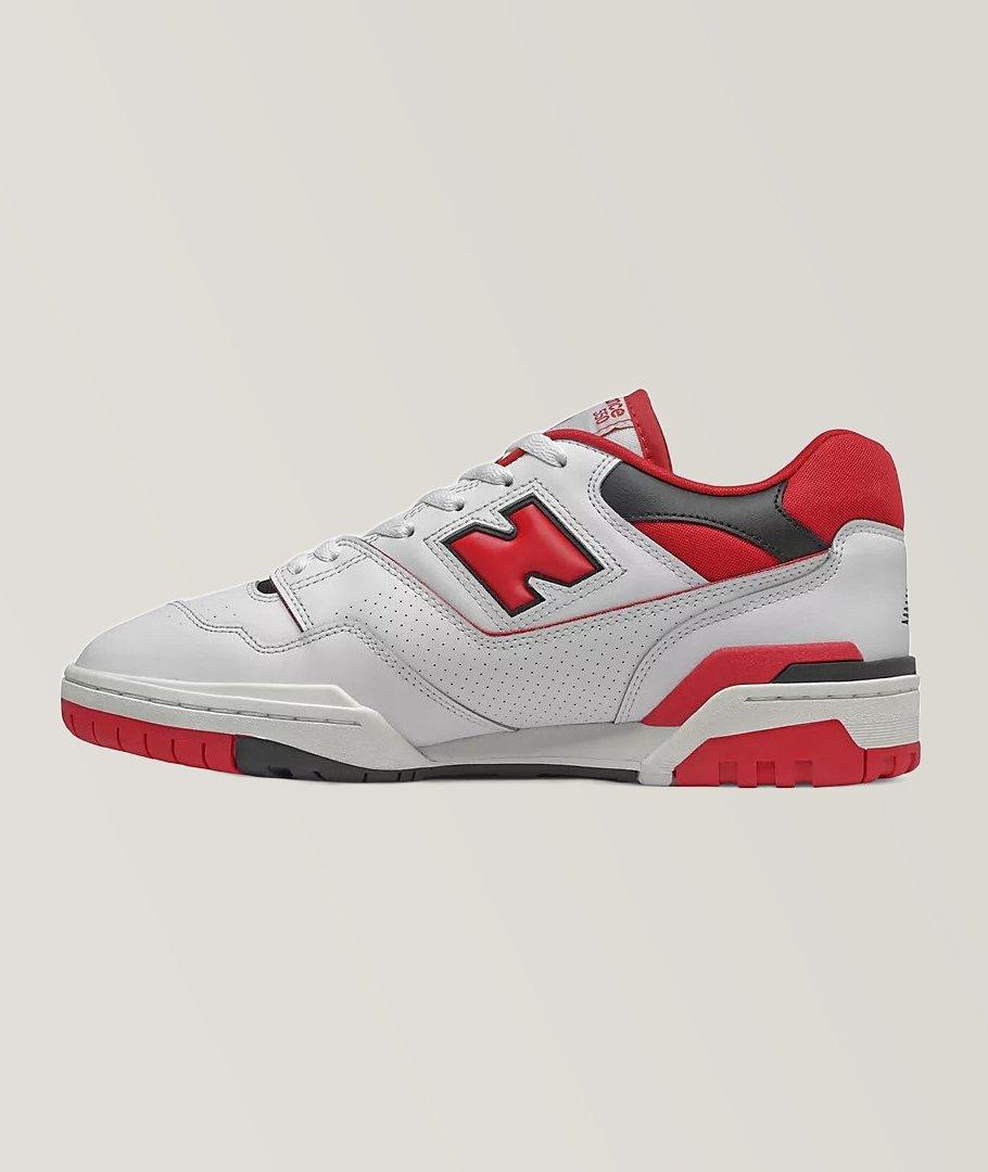 New balance sale leather shoe