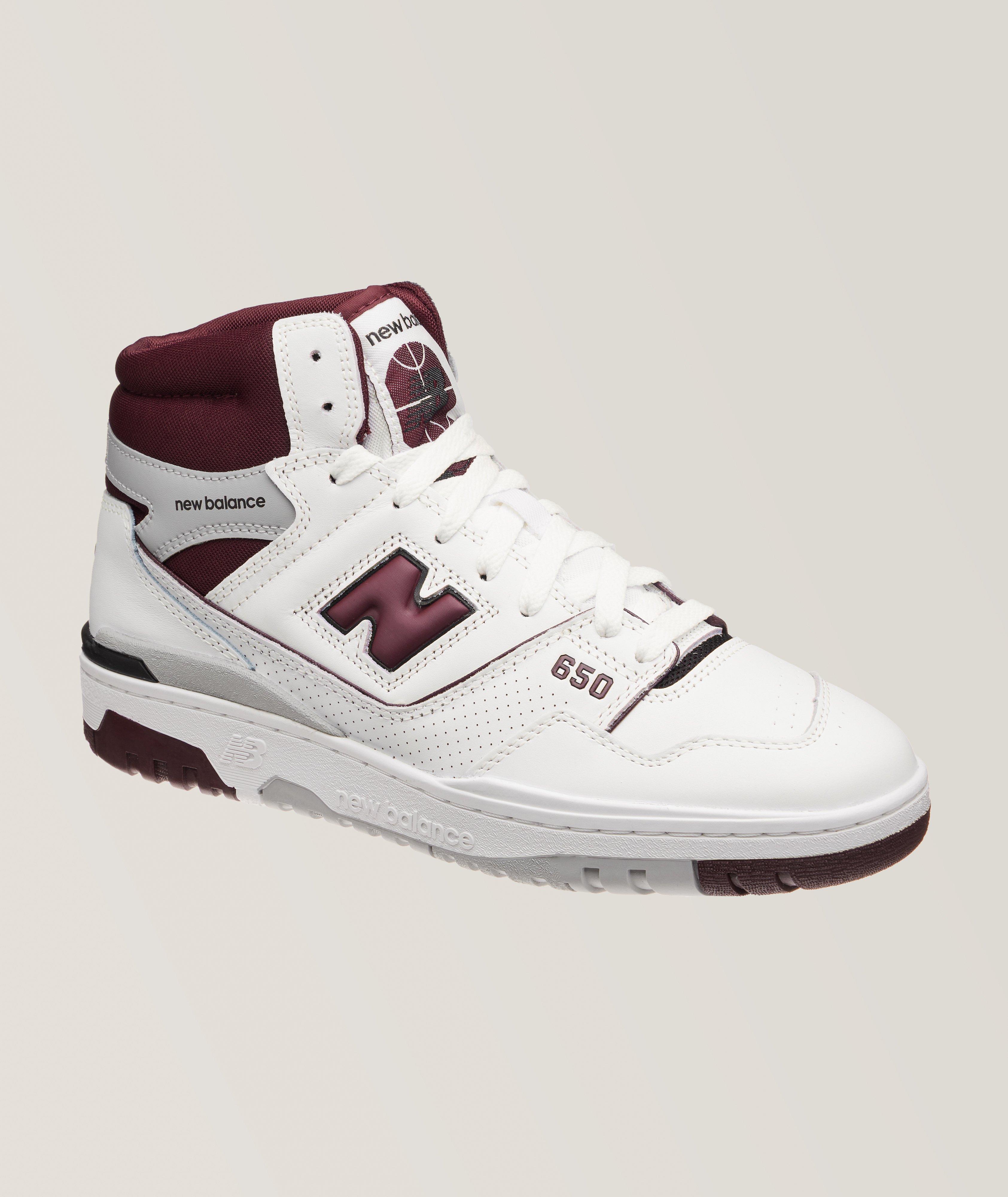 New balance shop high tops white