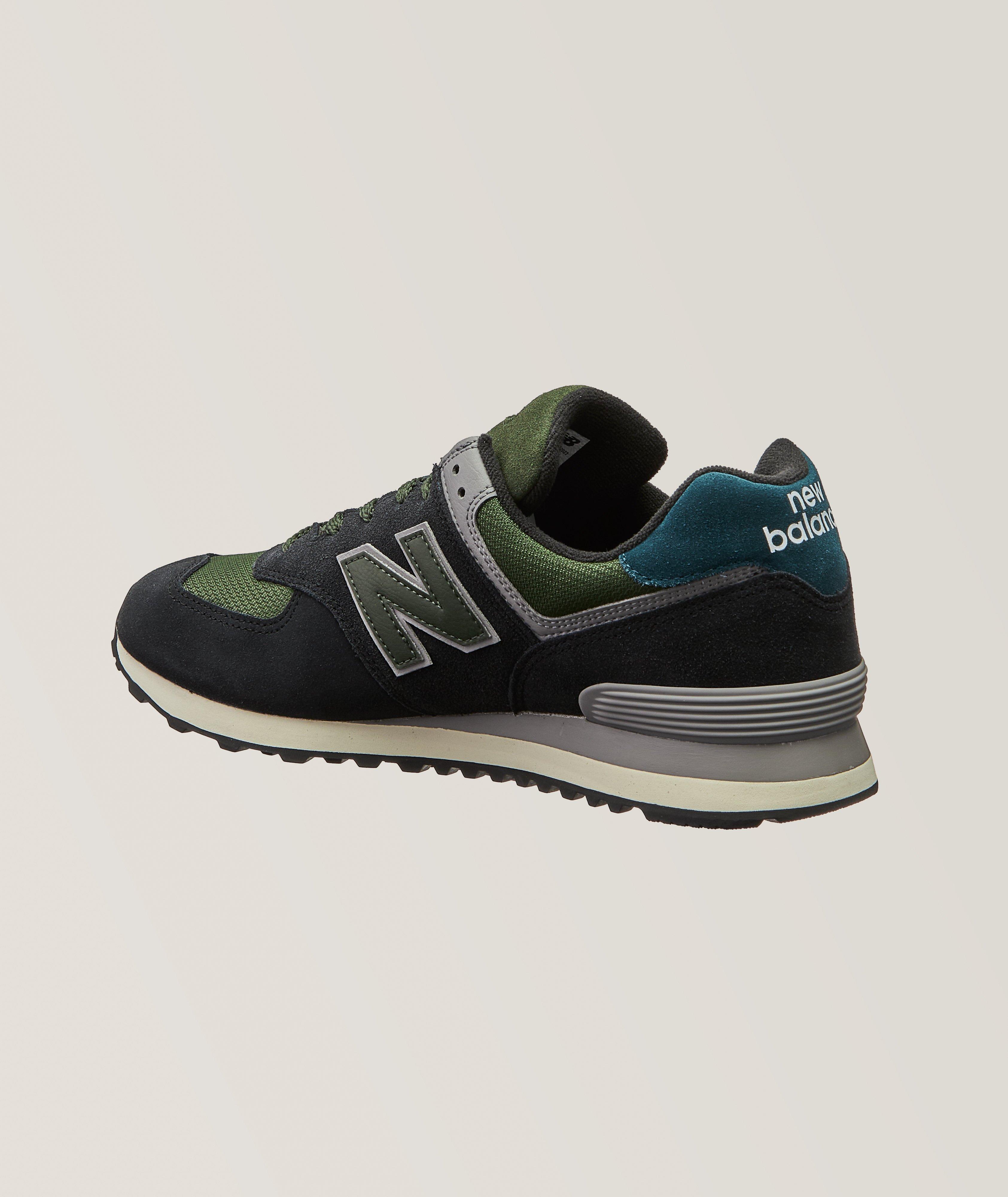Chaussure sport 574 en suède et en nylon image 1