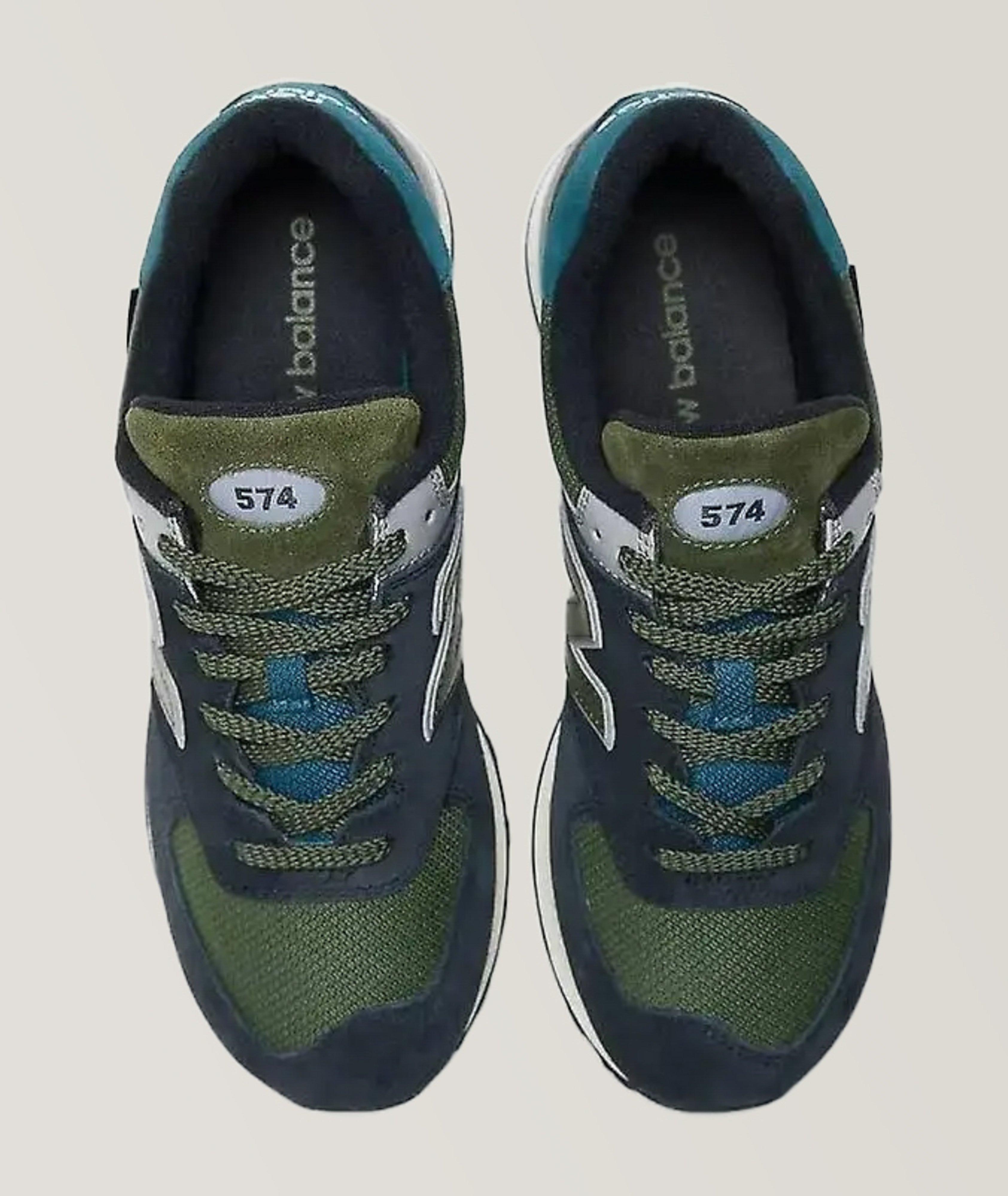 Chaussure sport 574 en suède et en nylon image 3