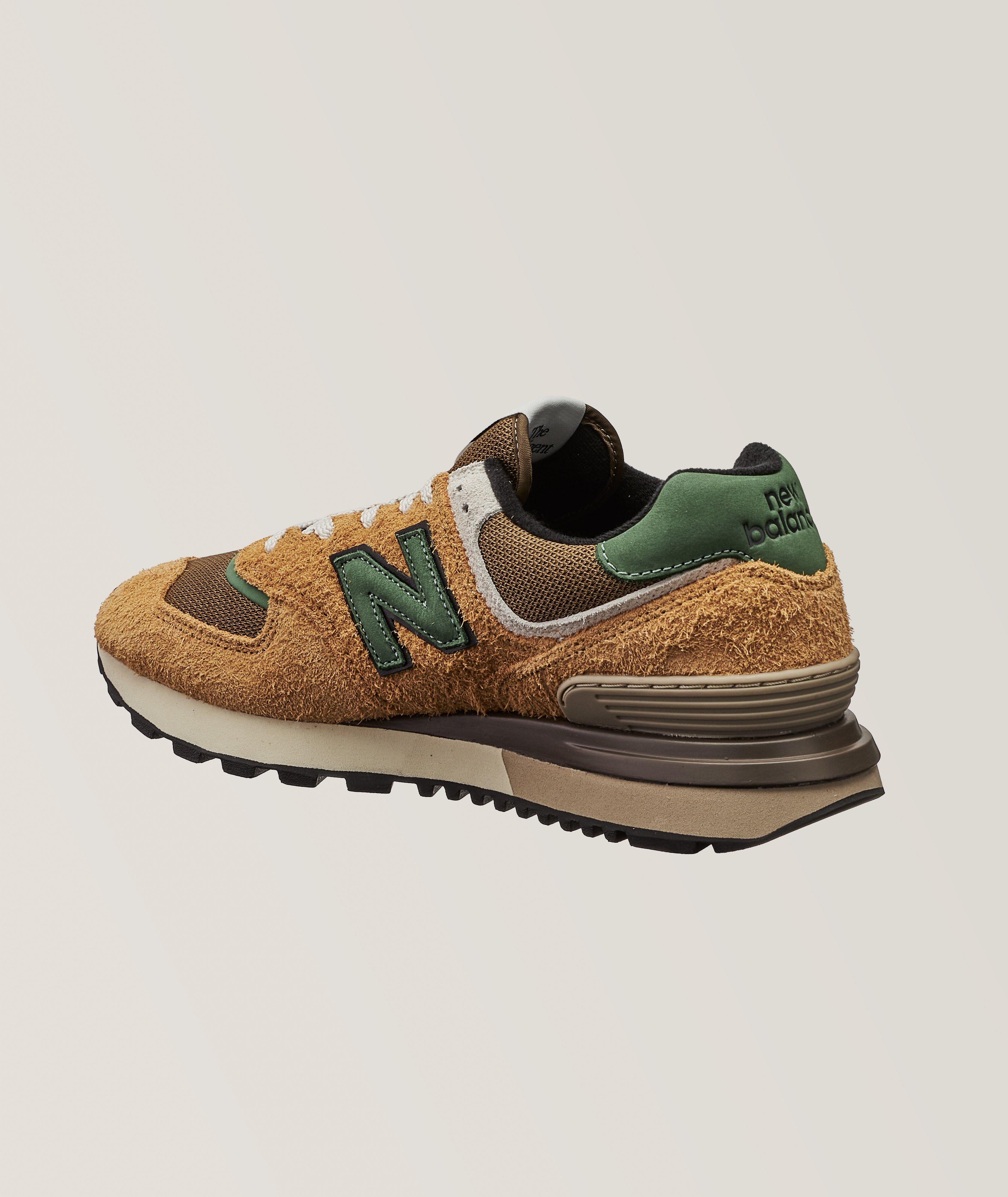 New balance shop brown suede