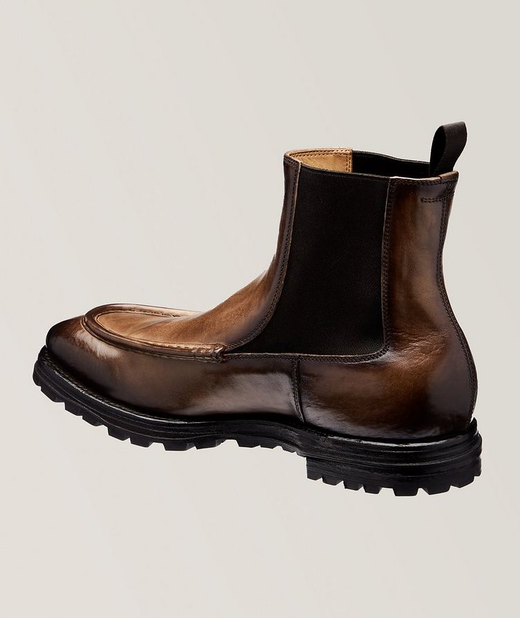 Vail 017 Distressed Burnished Leather Chelsea Boots image 1