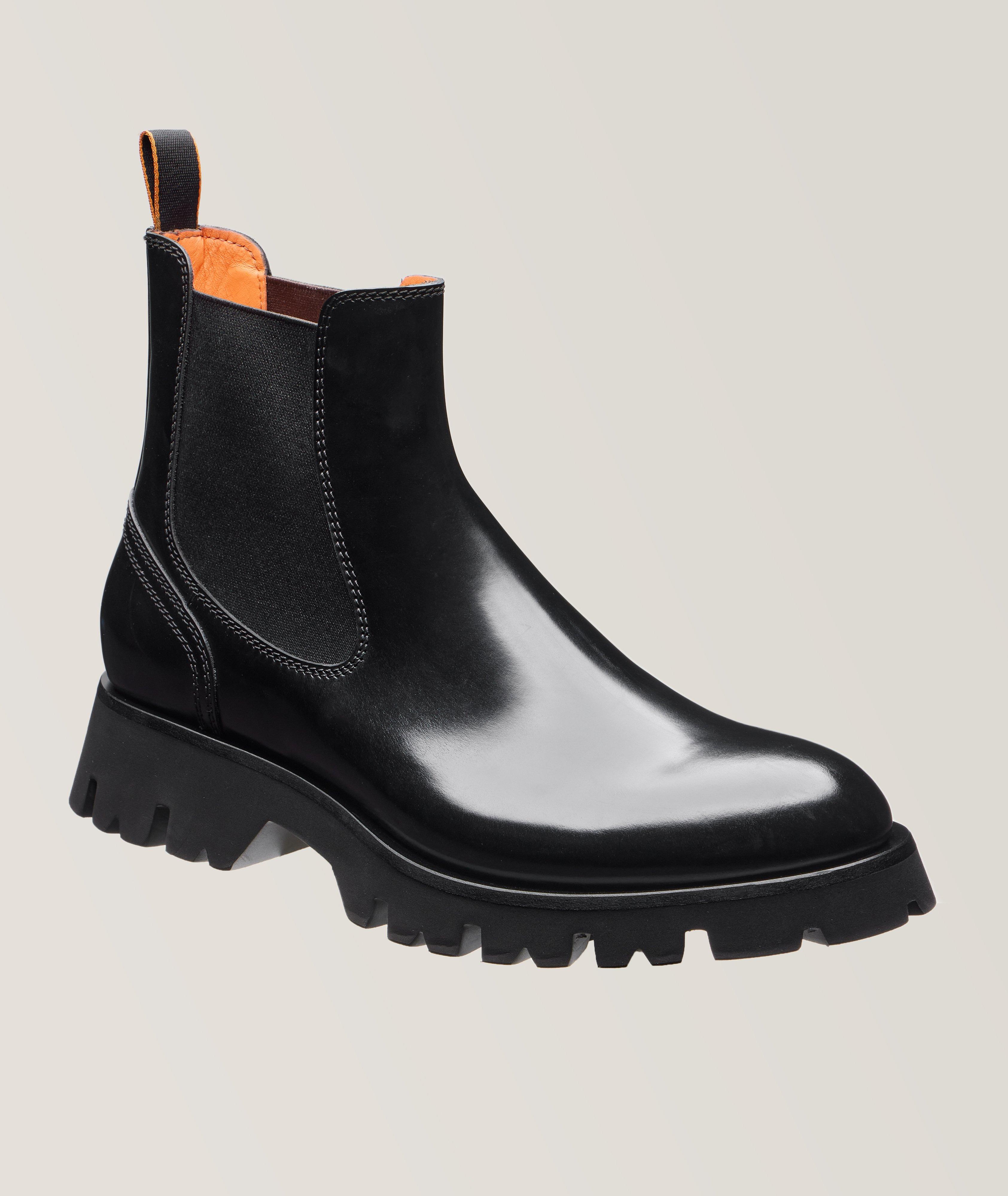 Spazzolato Leather Chelsea Boot image 0