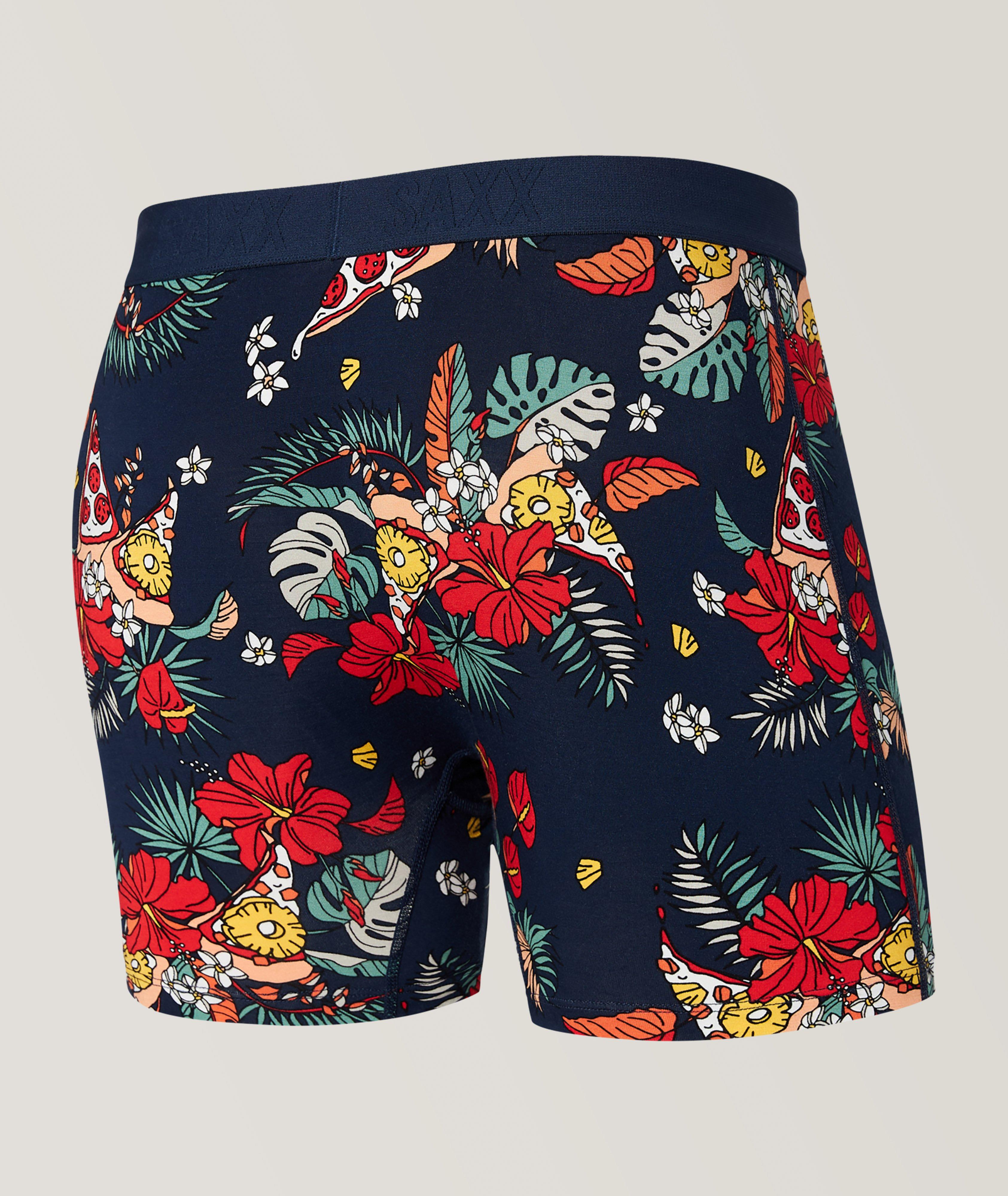 Ultra Hawaiian Pizza Print Boxer Briefs image 1