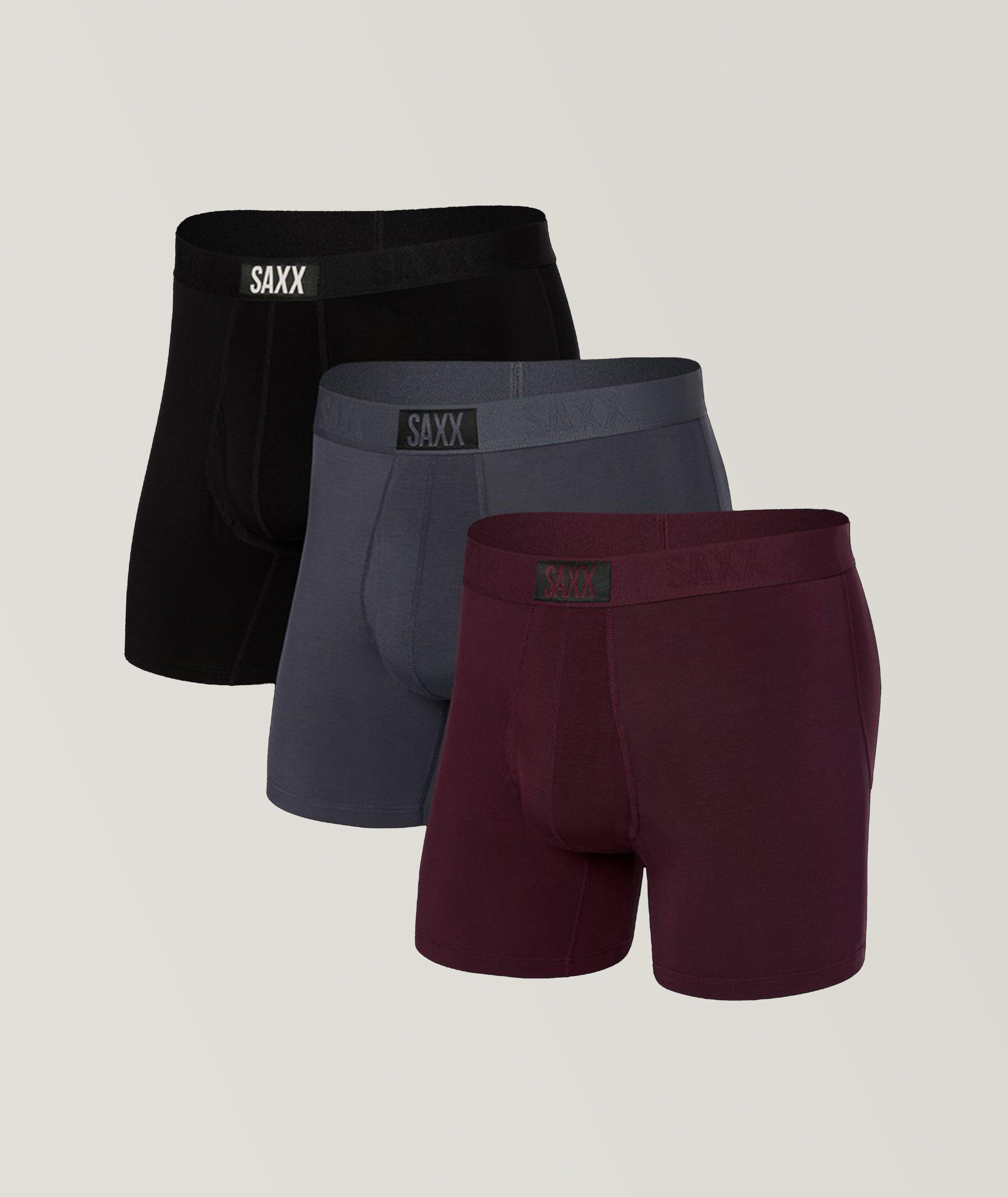 3-Pack Vibe Super Soft Striped Boxer Briefs image 0