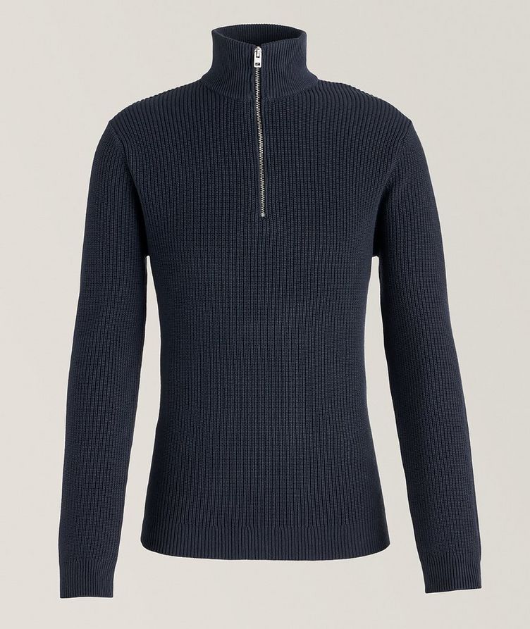 Cape Roll Neck Cotton-Wool Pullover image 0