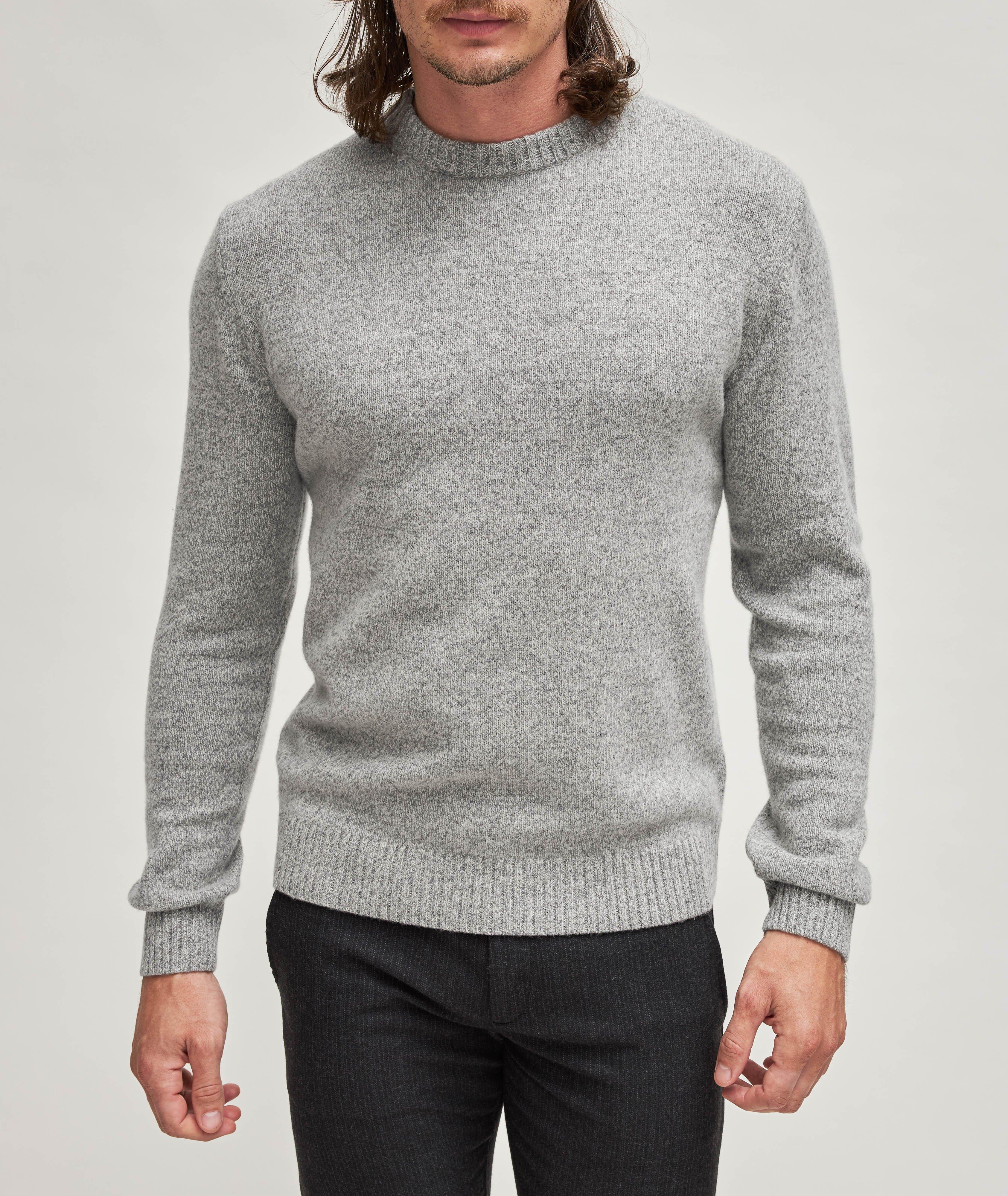 Pull en mélange de laine mérinos à encolure ronde image 1