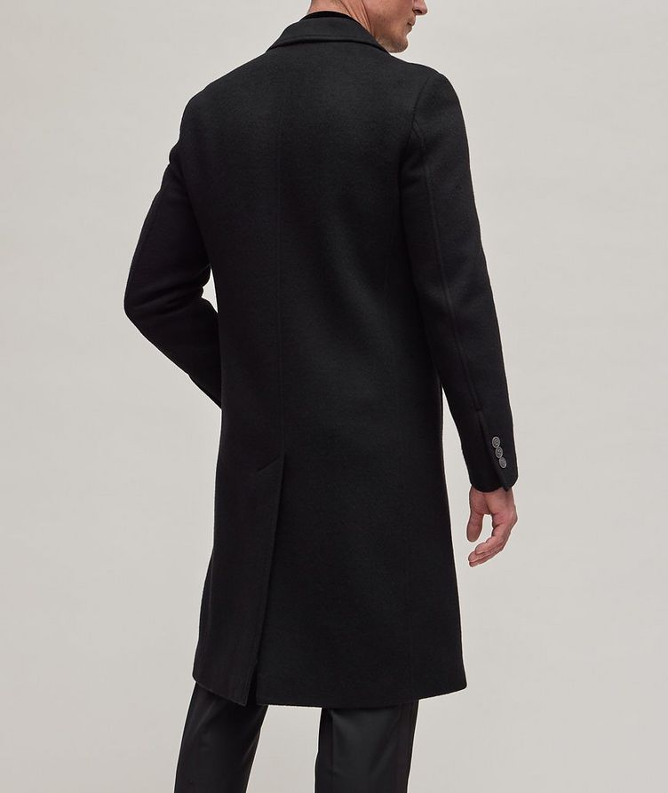 Double-Breasted Wool-Blend Overcoat image 2
