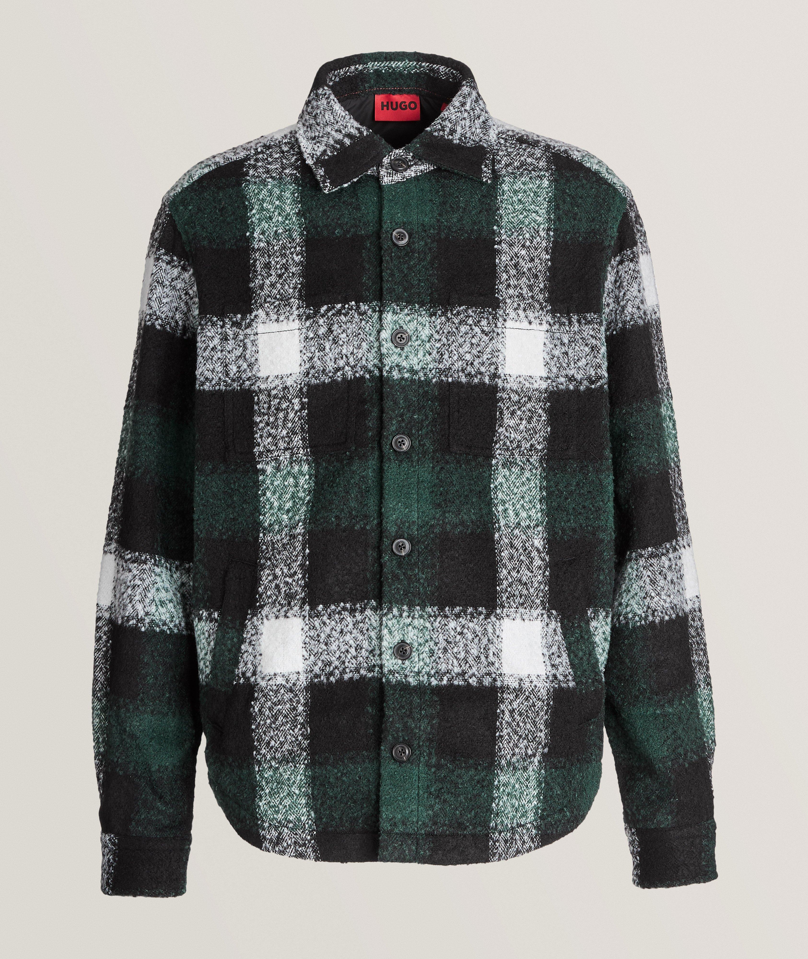 Egriso Large Checkered Shacket image 0