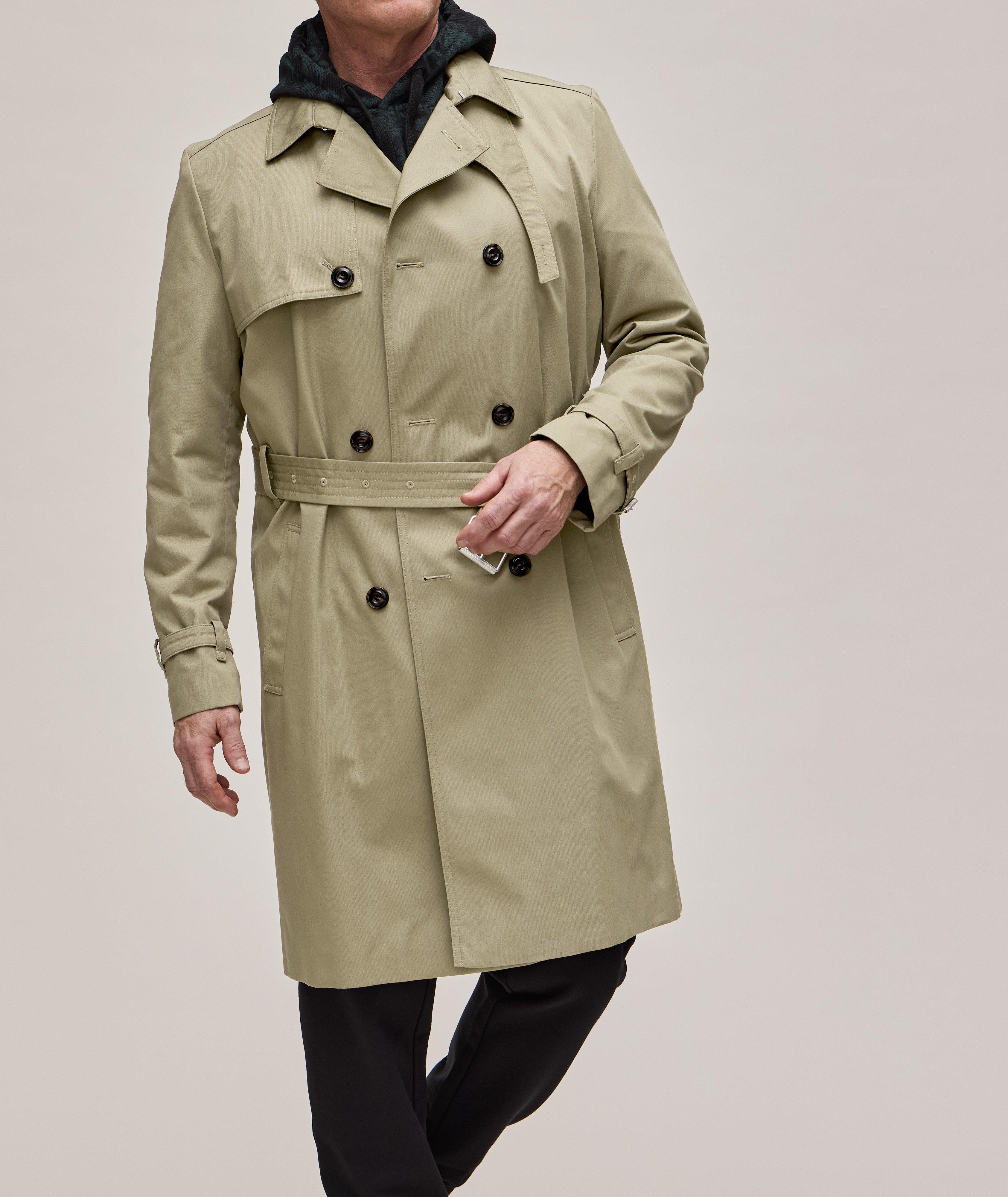 Water-Repellent Trench Coat image 1