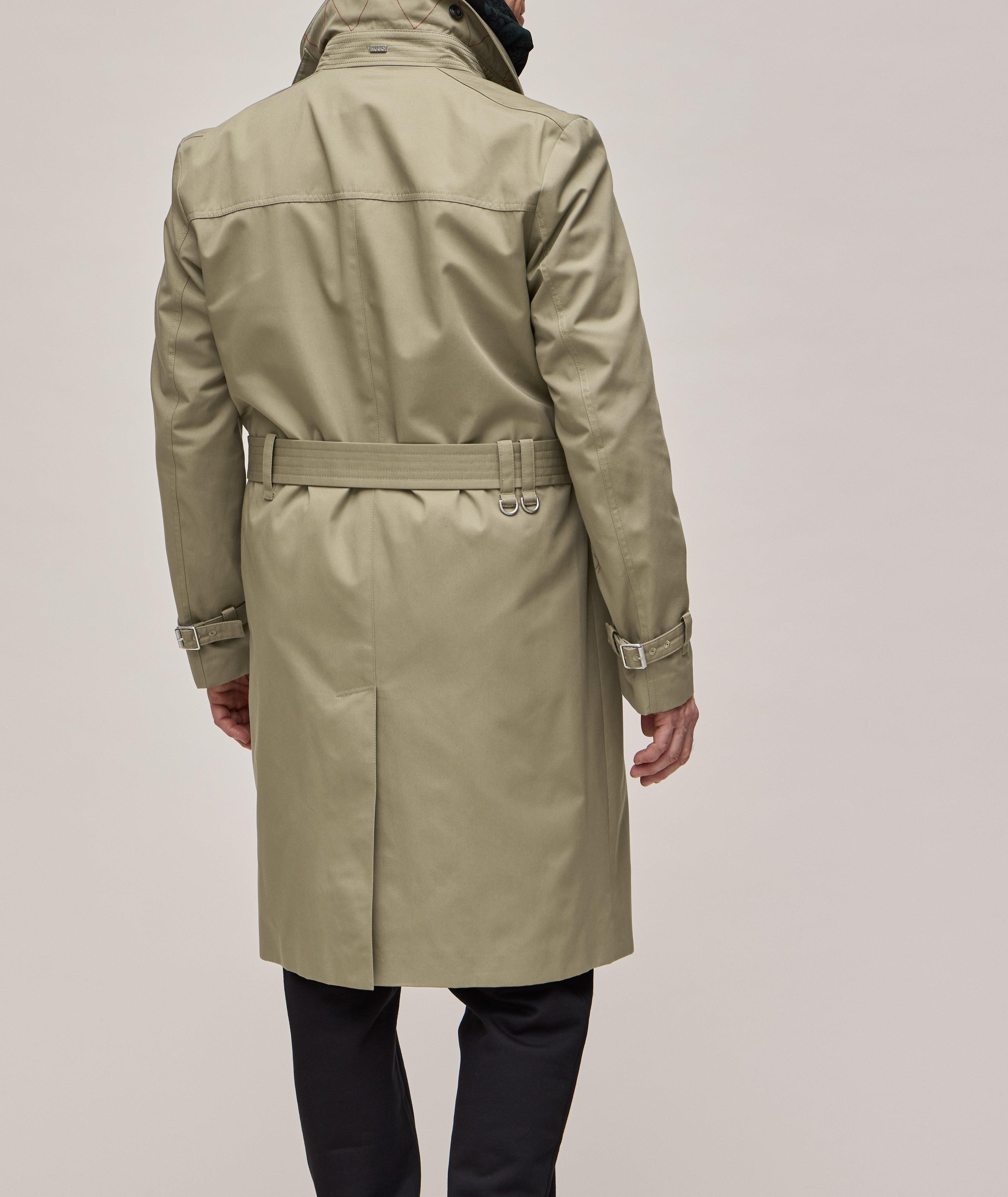 Water-Repellent Trench Coat image 2