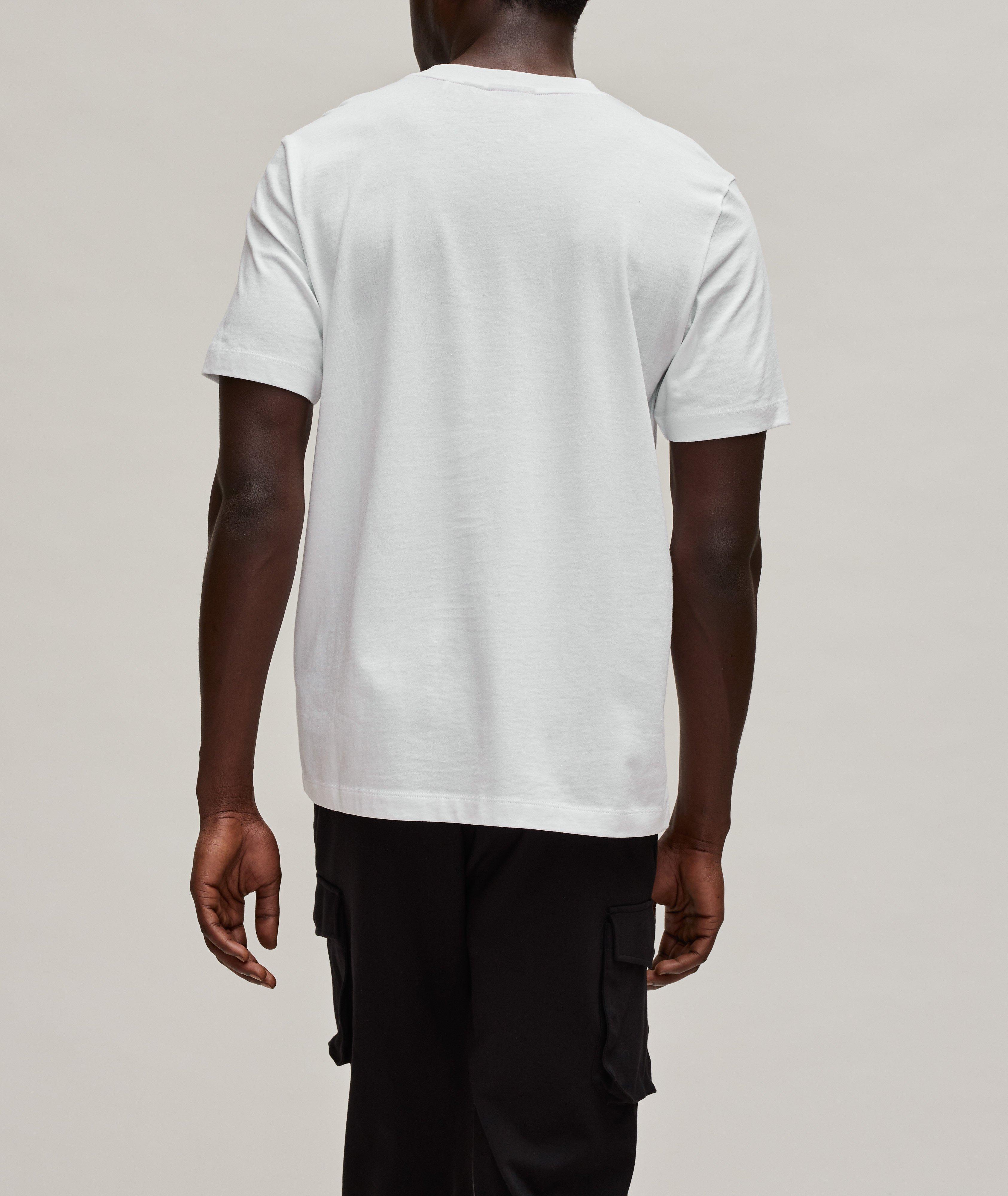 T-shirt en coton avec logo, collection écoresponsable image 2