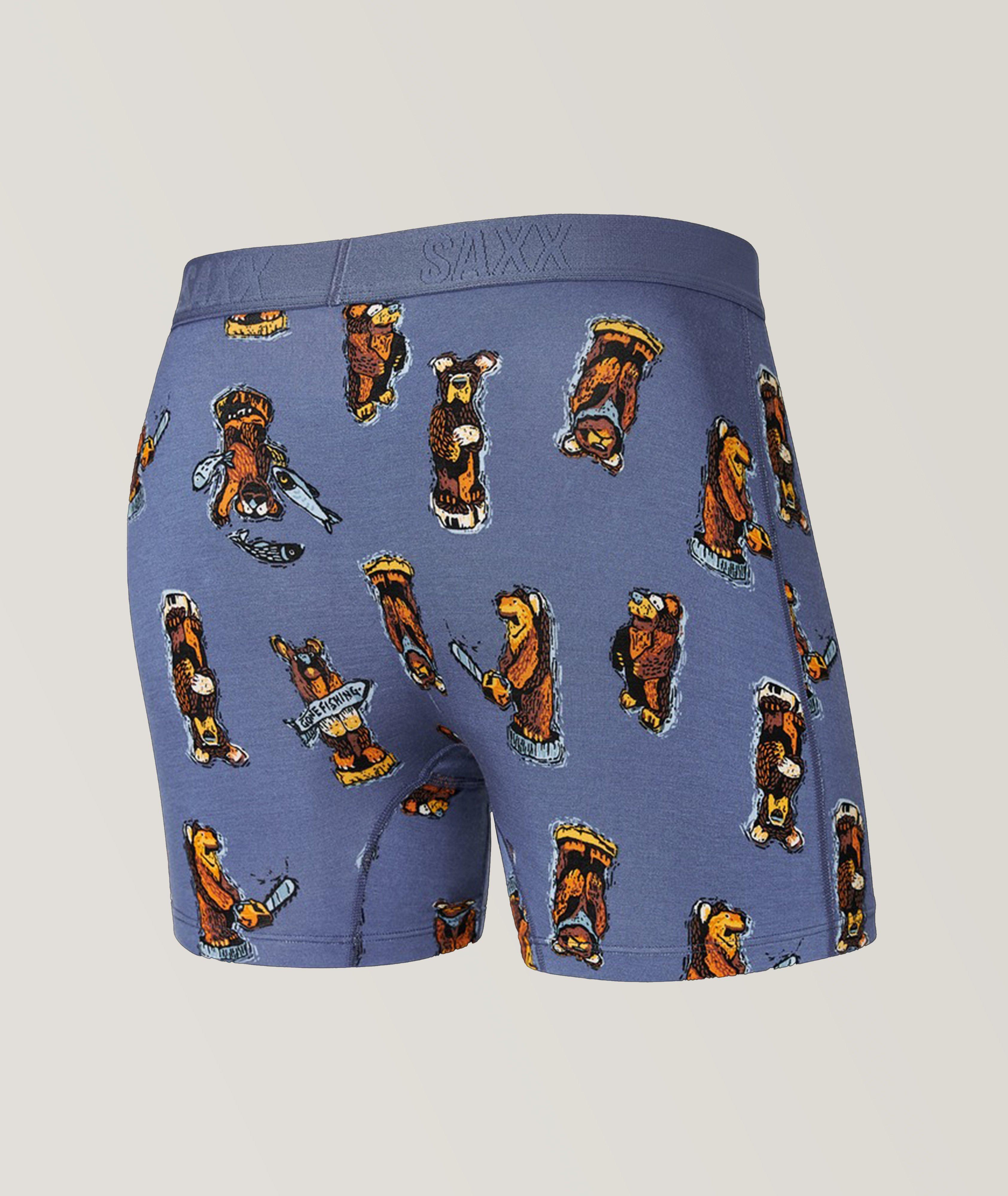 Boxeur long Vibe à motif image 1