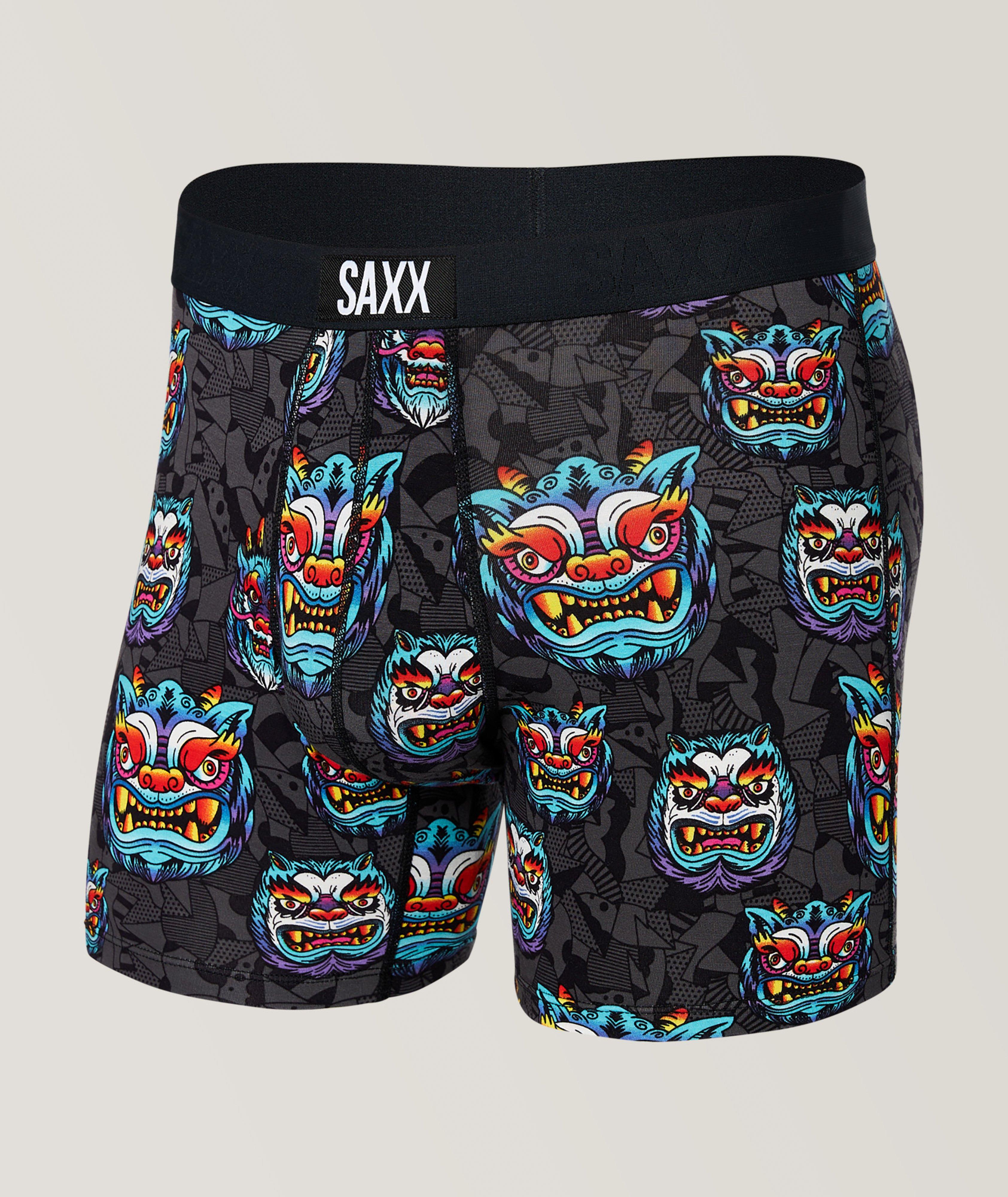 Saxx Underwear Ultra Super Soft Boxer Brief Fly, 5 Inseam - Mens - 5 Pack, FREE SHIPPING in Canada