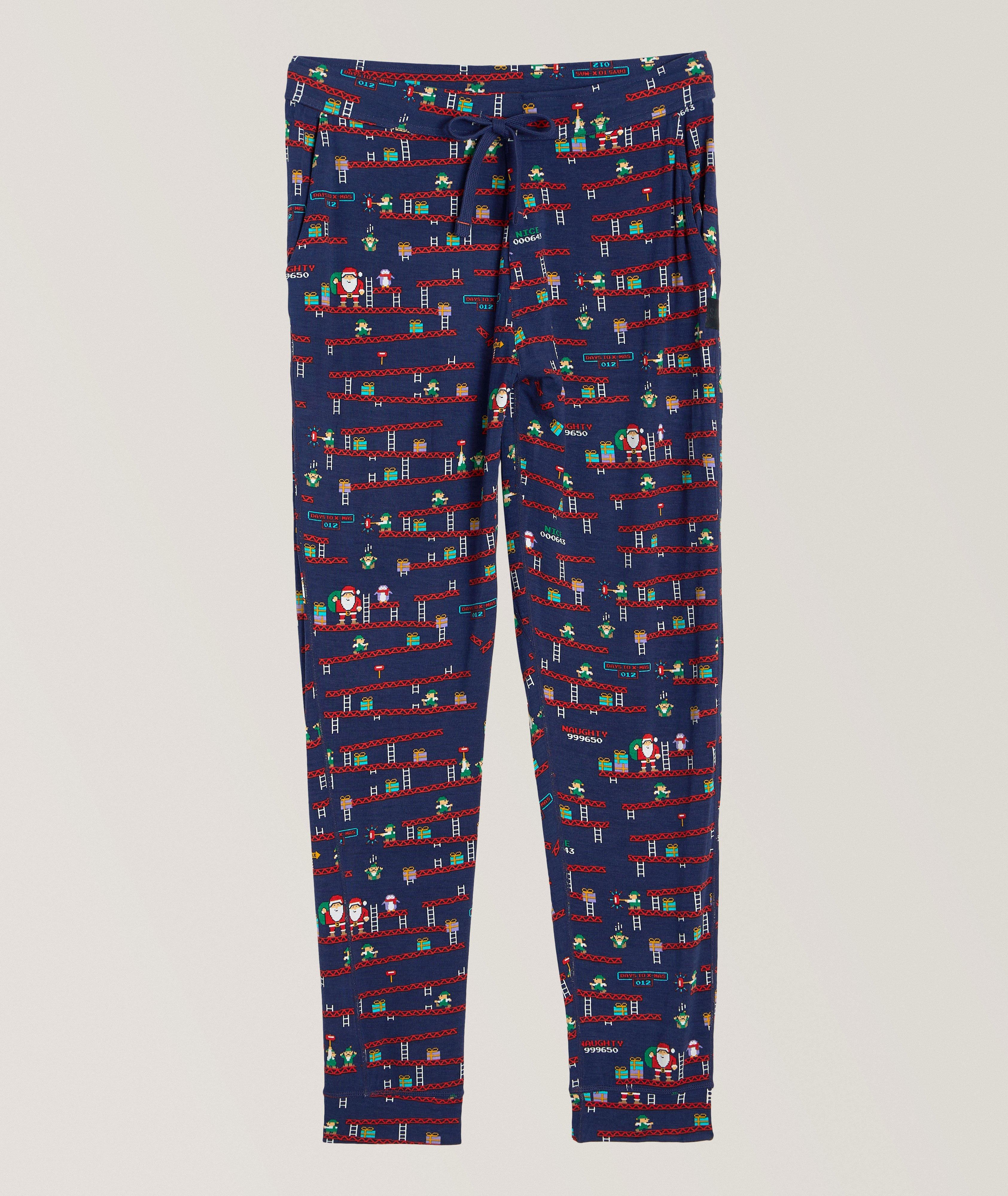 Pantalon de détente Snooze à motif des fêtes image 0