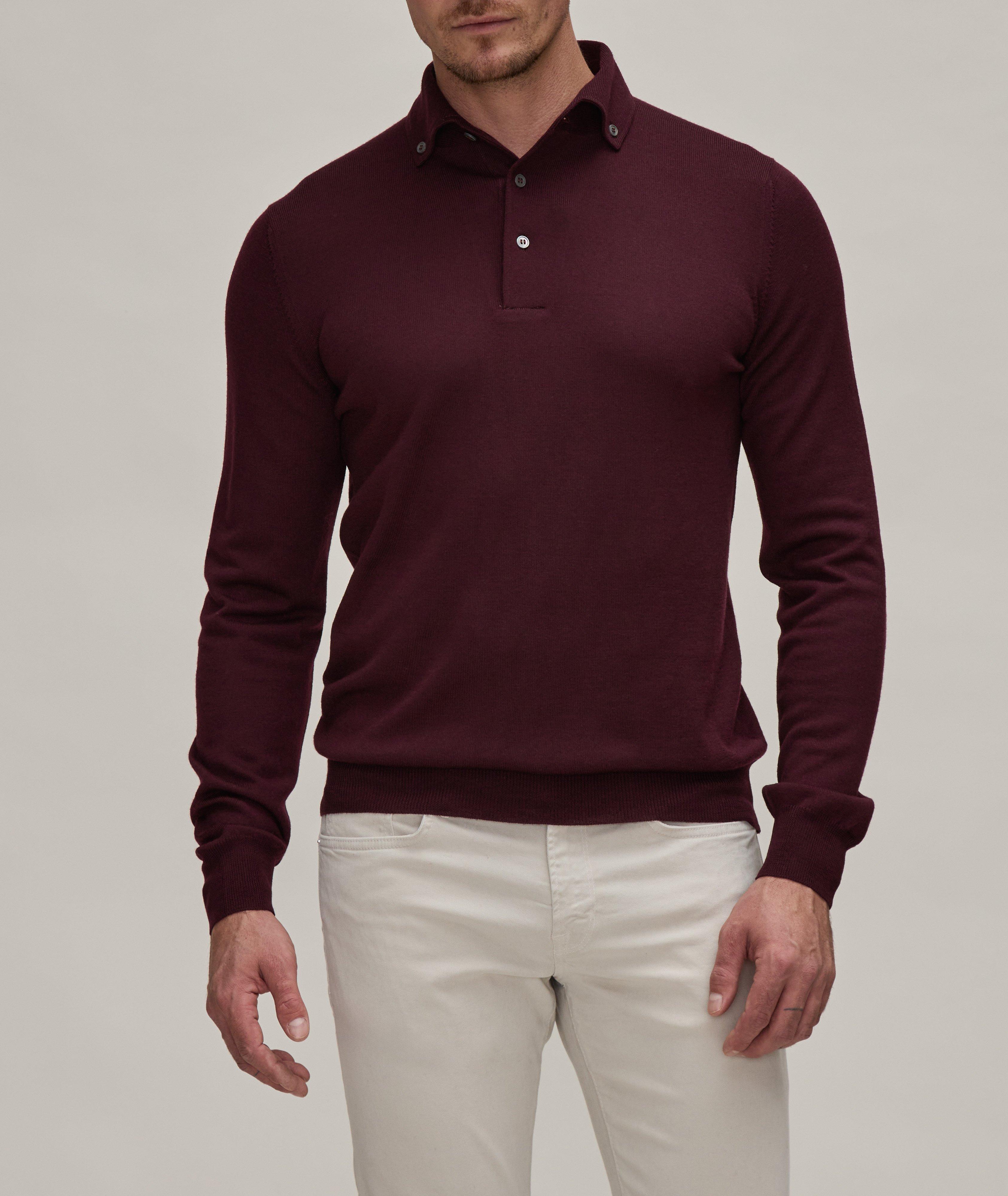 Polo button best sale down mens