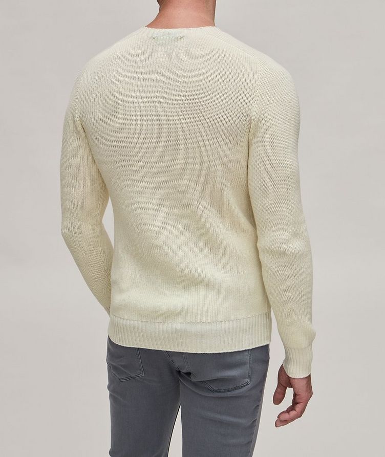Pull en tricot côtelé de laine vierge image 2