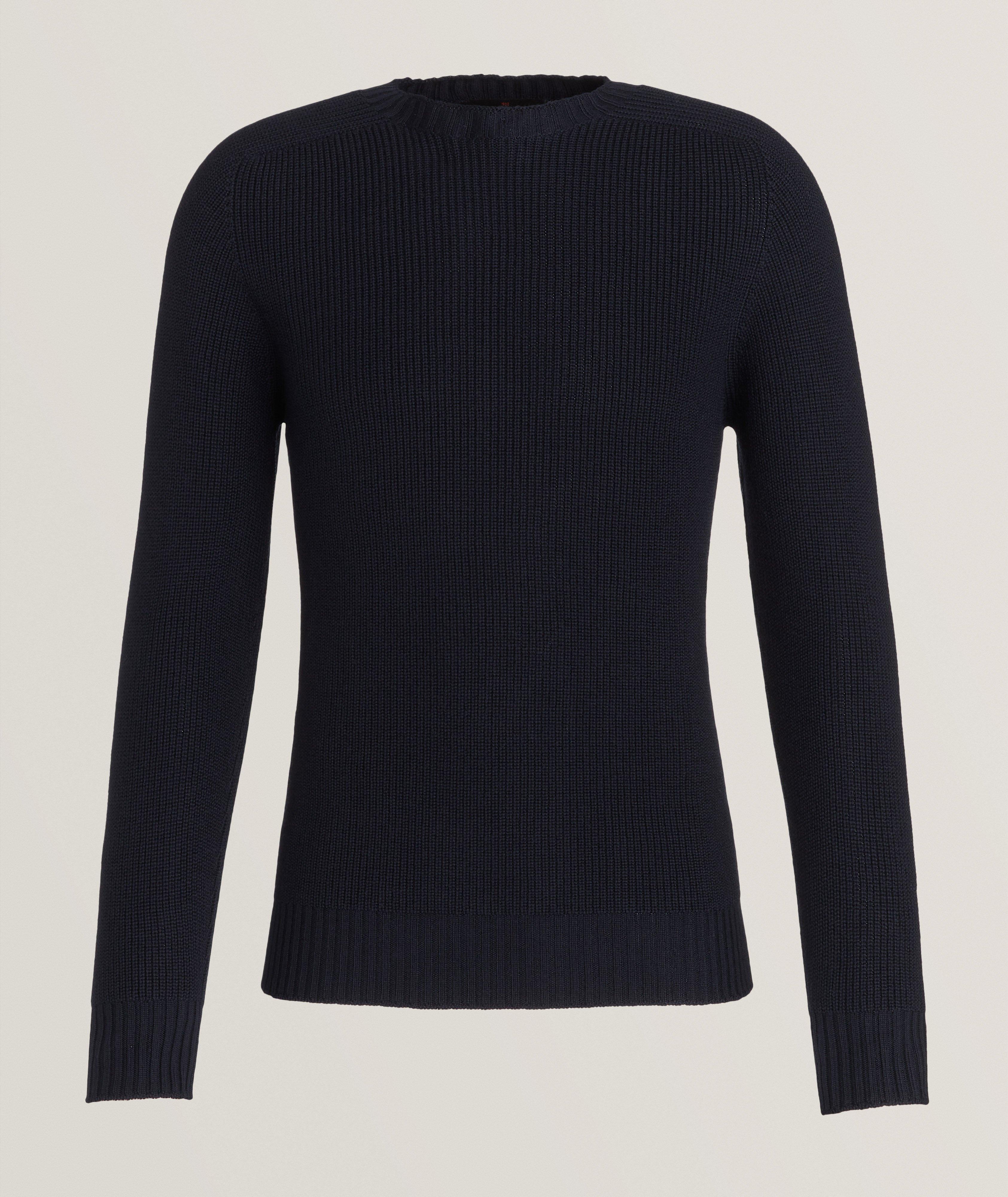 Ribbed Virgin Wool Sweater image 0