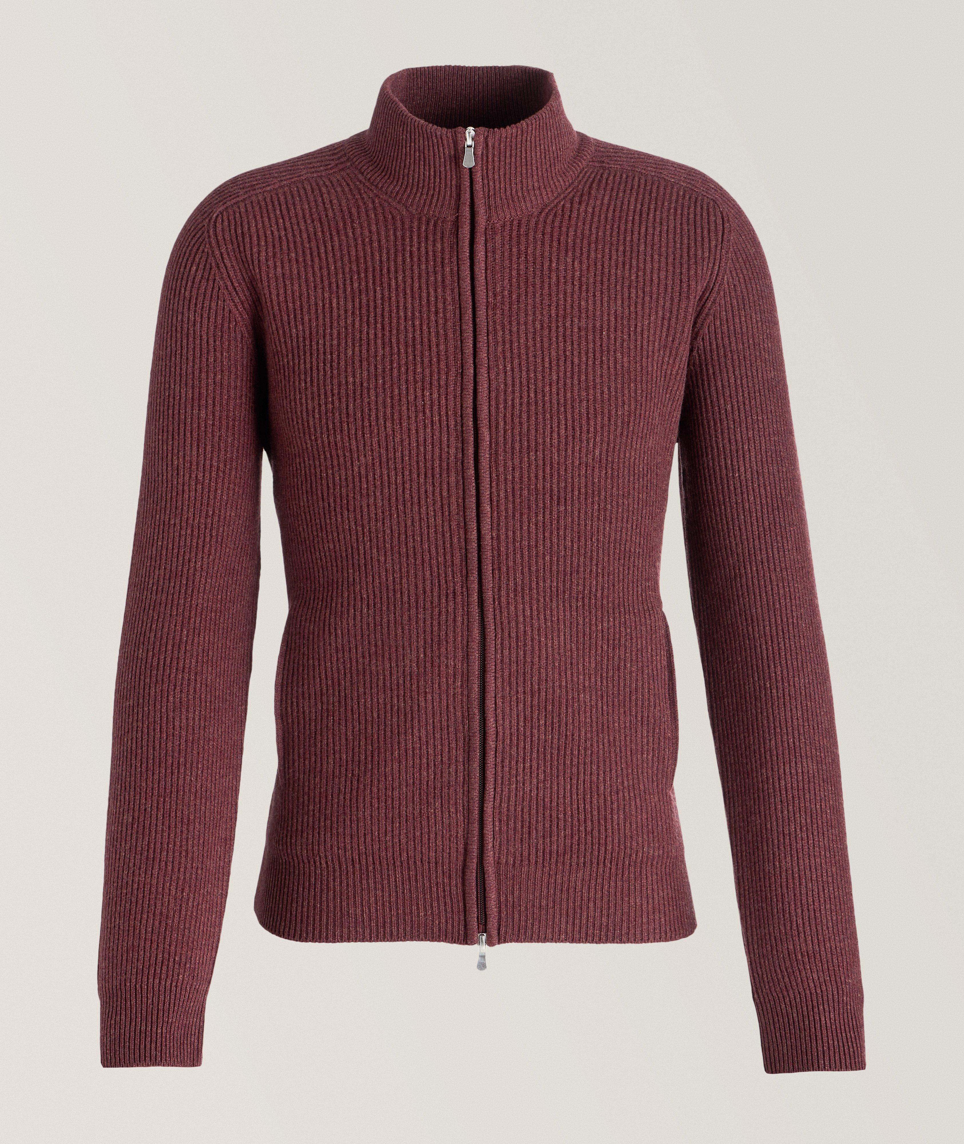 Ribbed Virgin Wool-Blend Sweater image 0