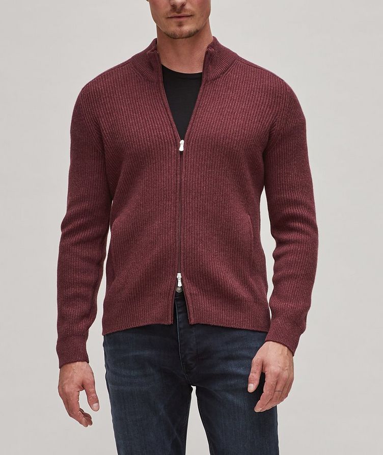 Ribbed Virgin Wool-Blend Sweater image 1