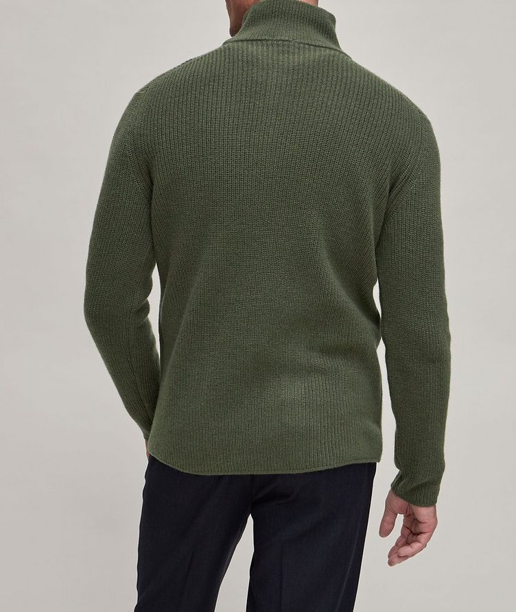 Superfine 120s Merino Wool-Cashmere Knitted Sweater image 2
