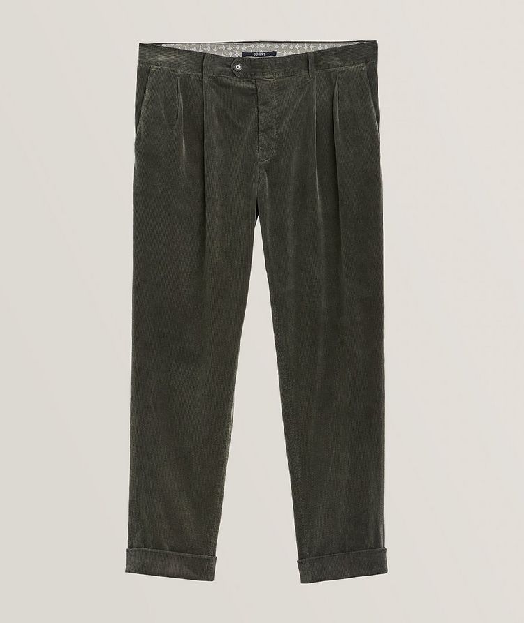Corduroy Cotton-Blend Pants image 0