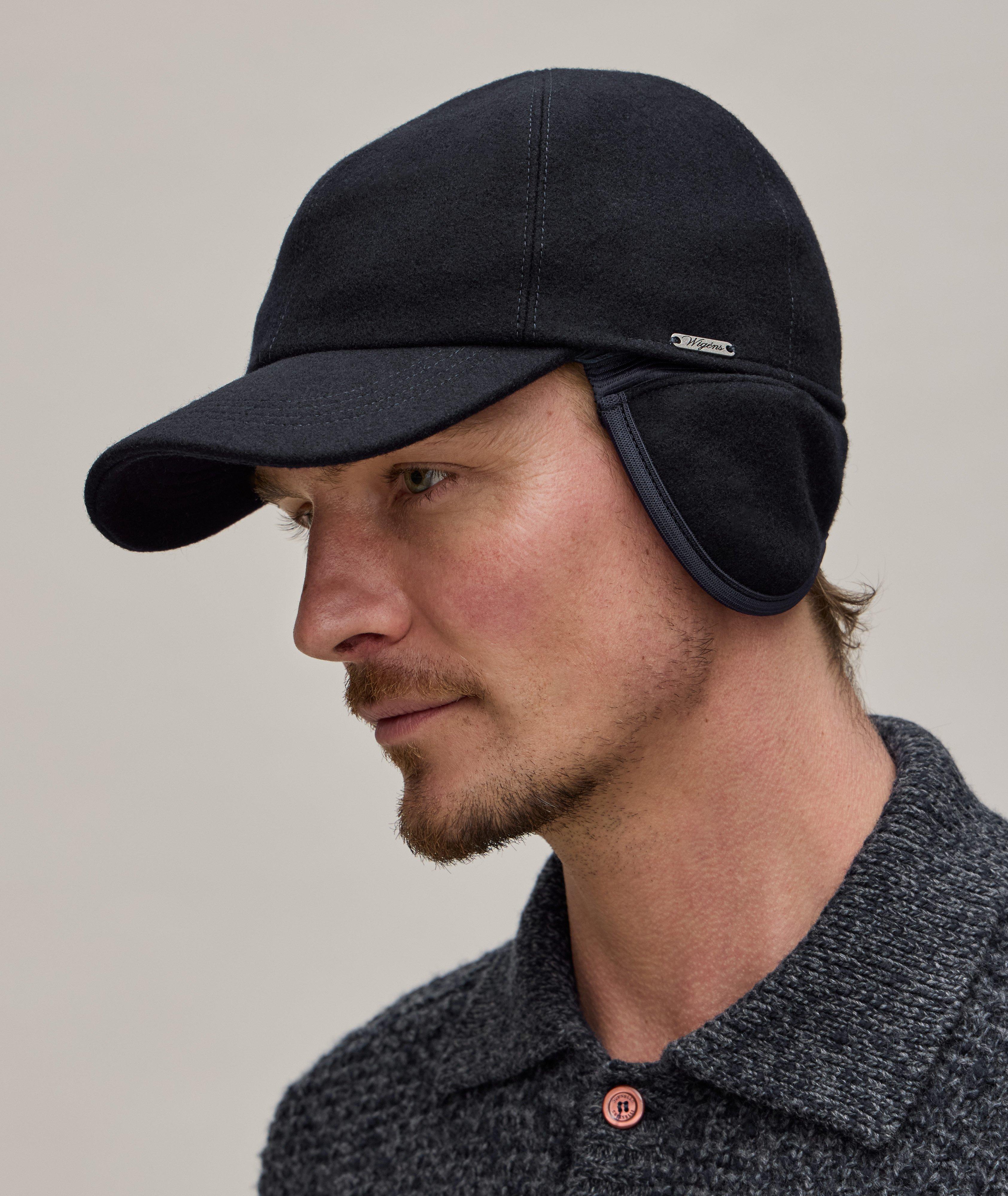 Melton Earflap Baseball Cap image 3