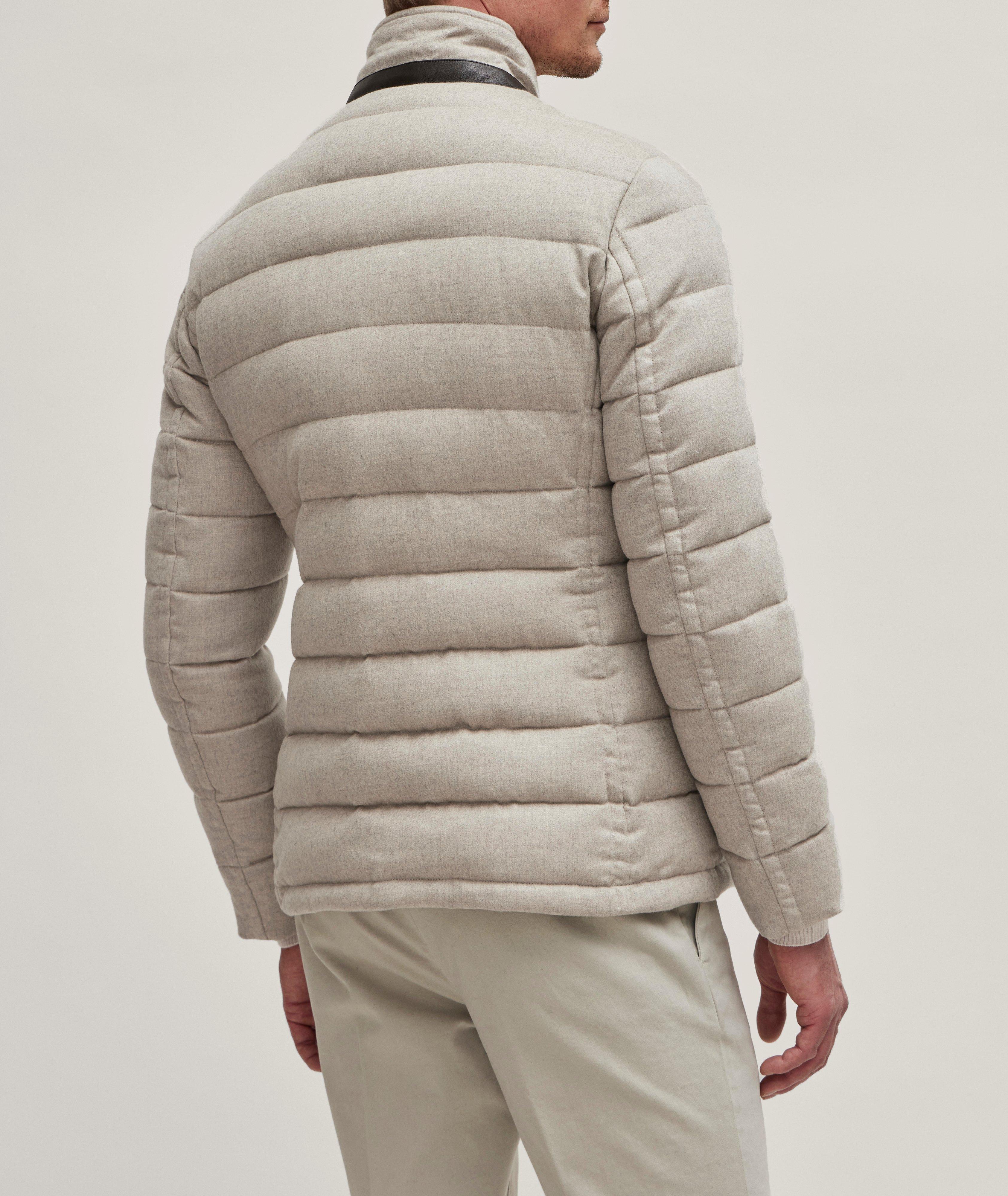 Manteau de duvet Zayn en laine et en cachemire image 1