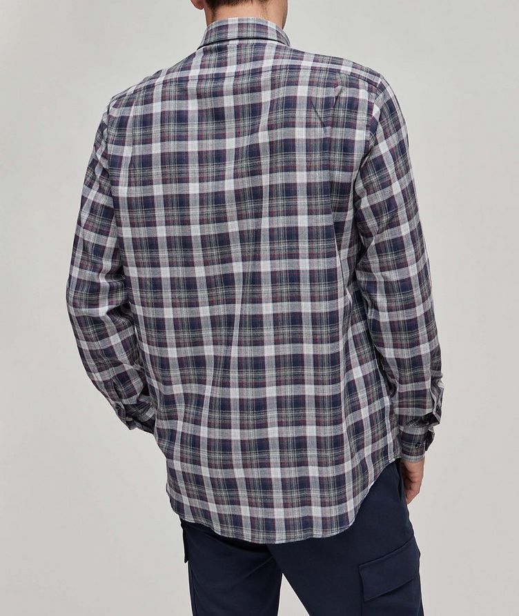 J-Fit Checkered Pattern Cotton Sport Shirt image 2
