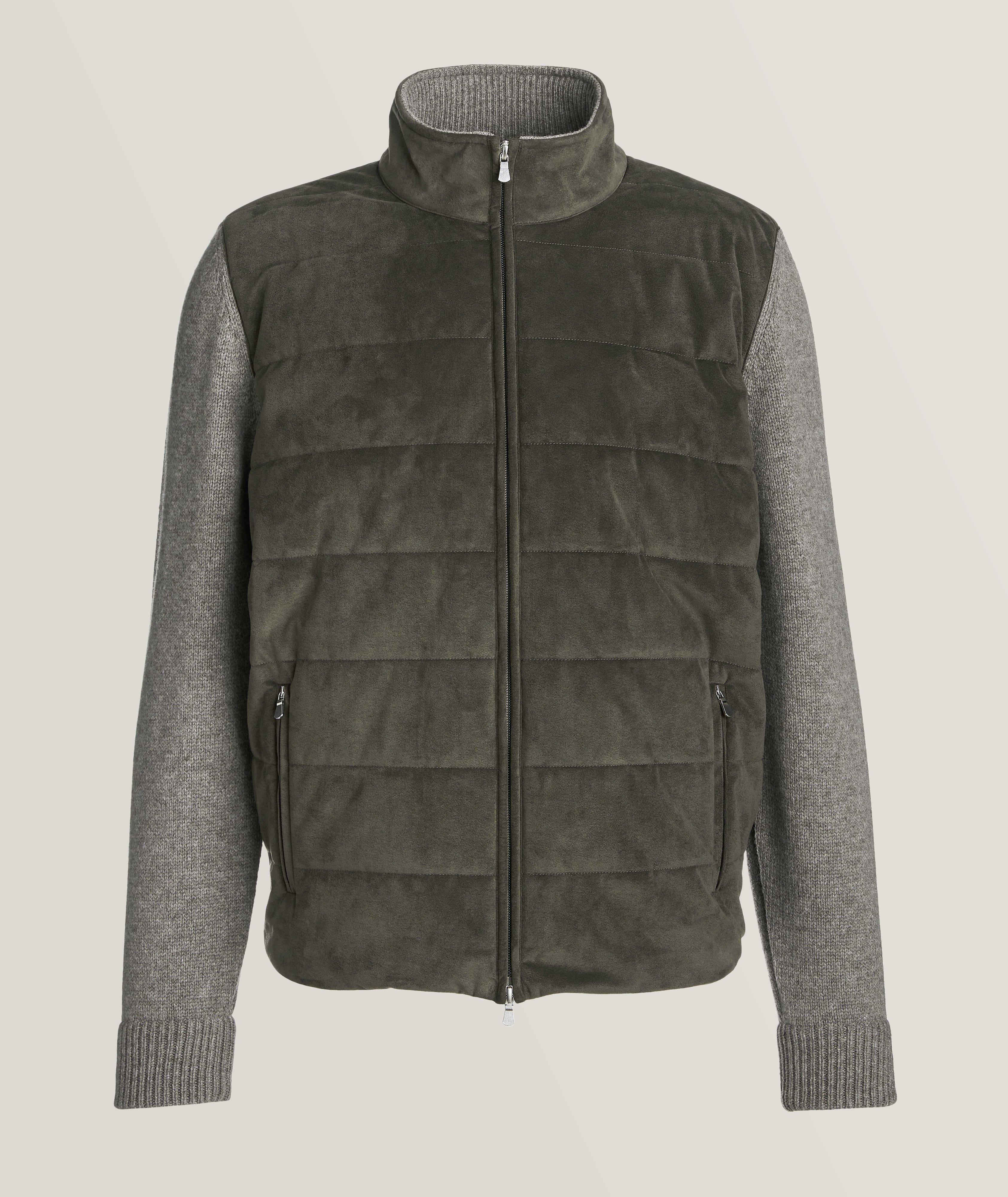 Padded Front Wool Hybrid Jacket image 0