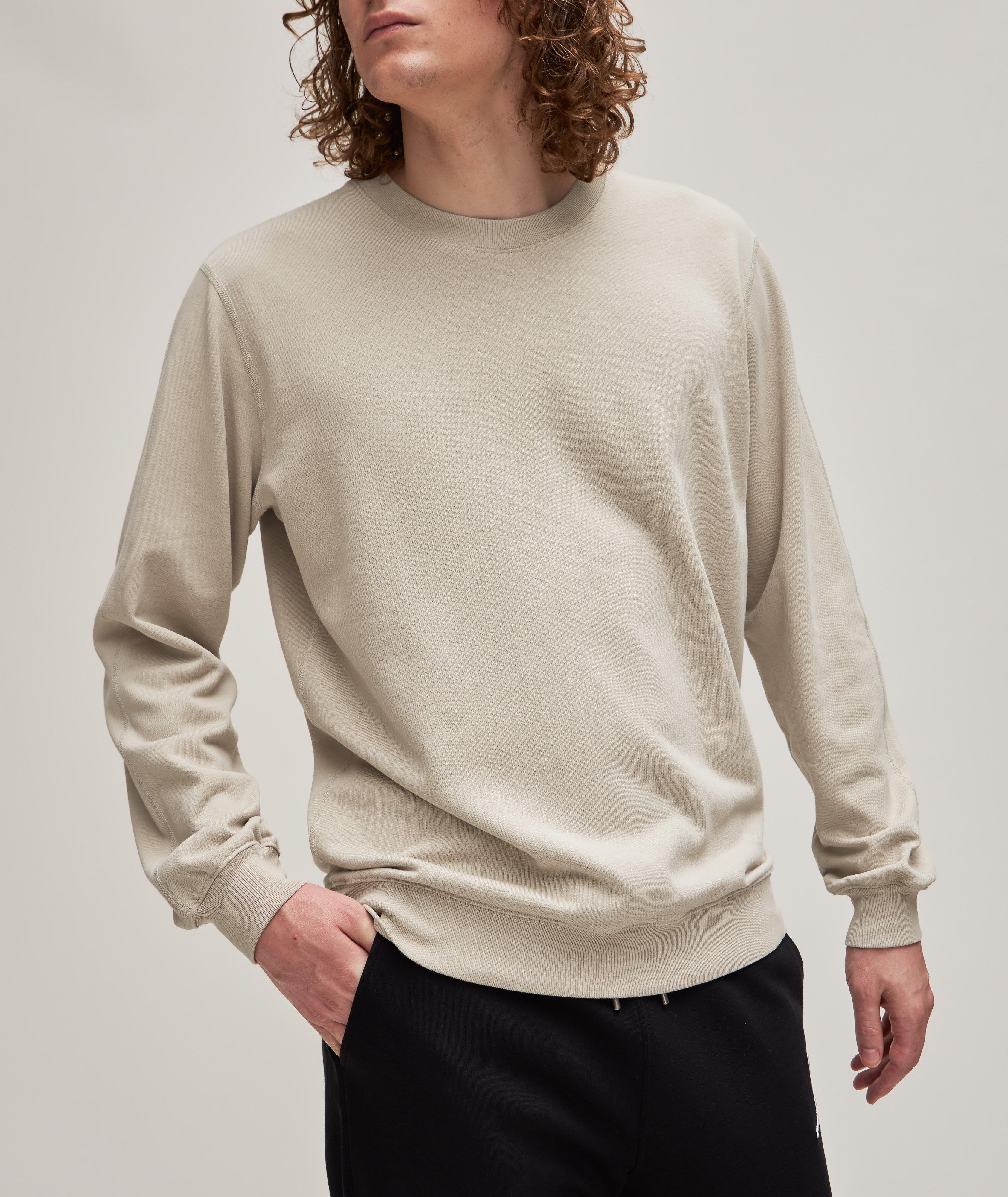 Lightweight Cotton Crewneck Sweatshirt image 1