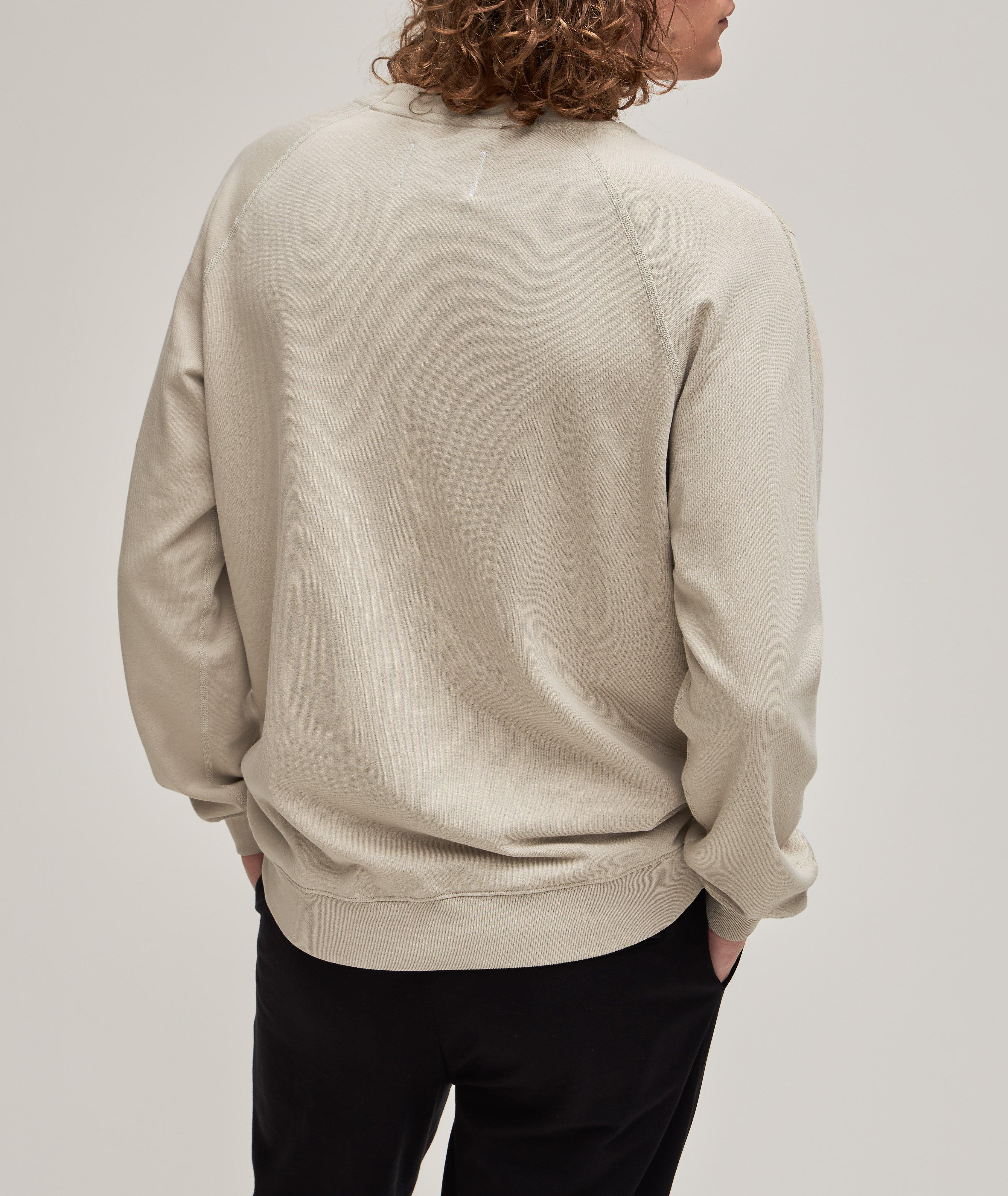 Lightweight Cotton Crewneck Sweatshirt image 2