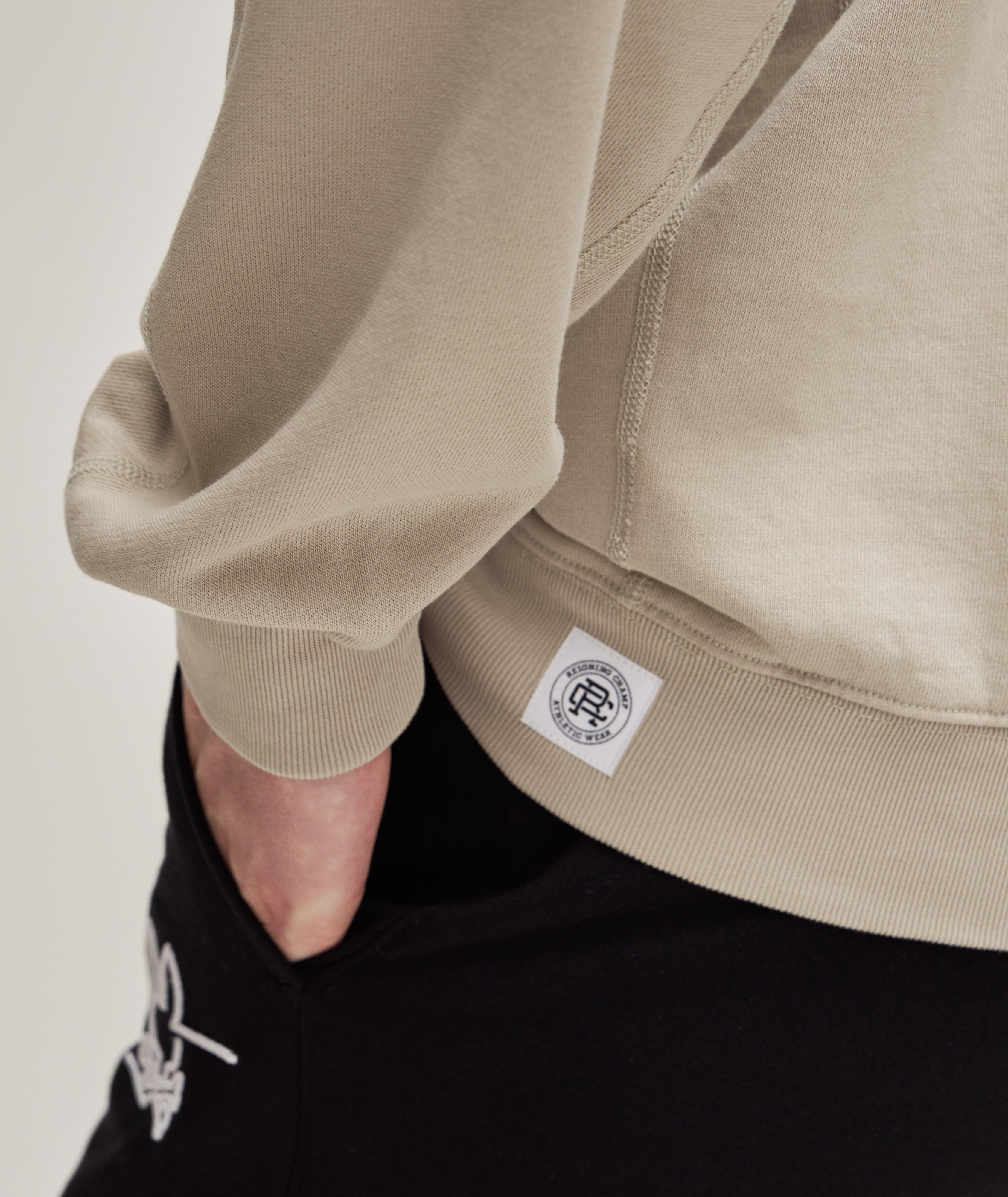 Lightweight Cotton Crewneck Sweatshirt image 3