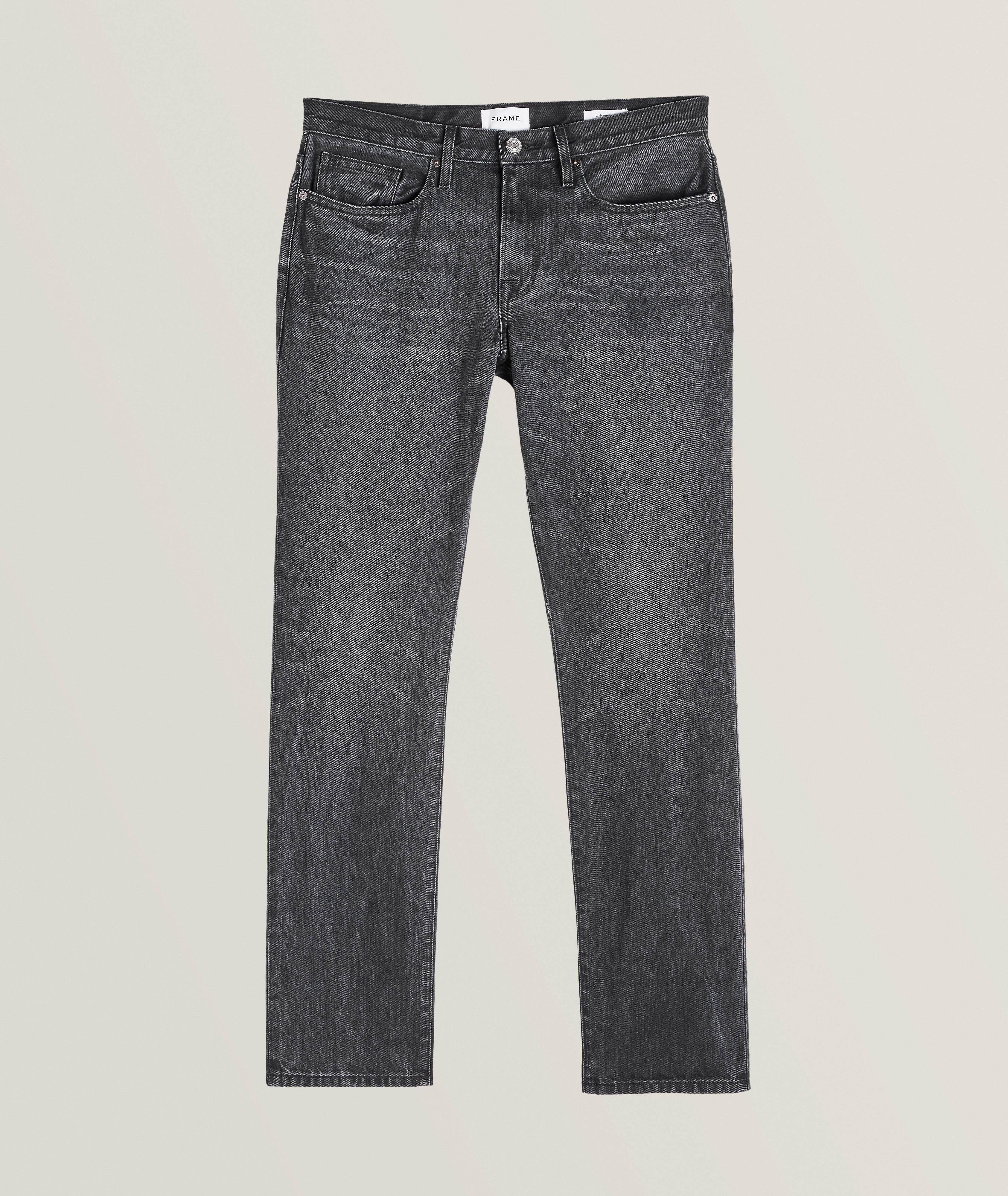 L'Homme 5-Pocket Style Slim-Fit Jeans  image 0