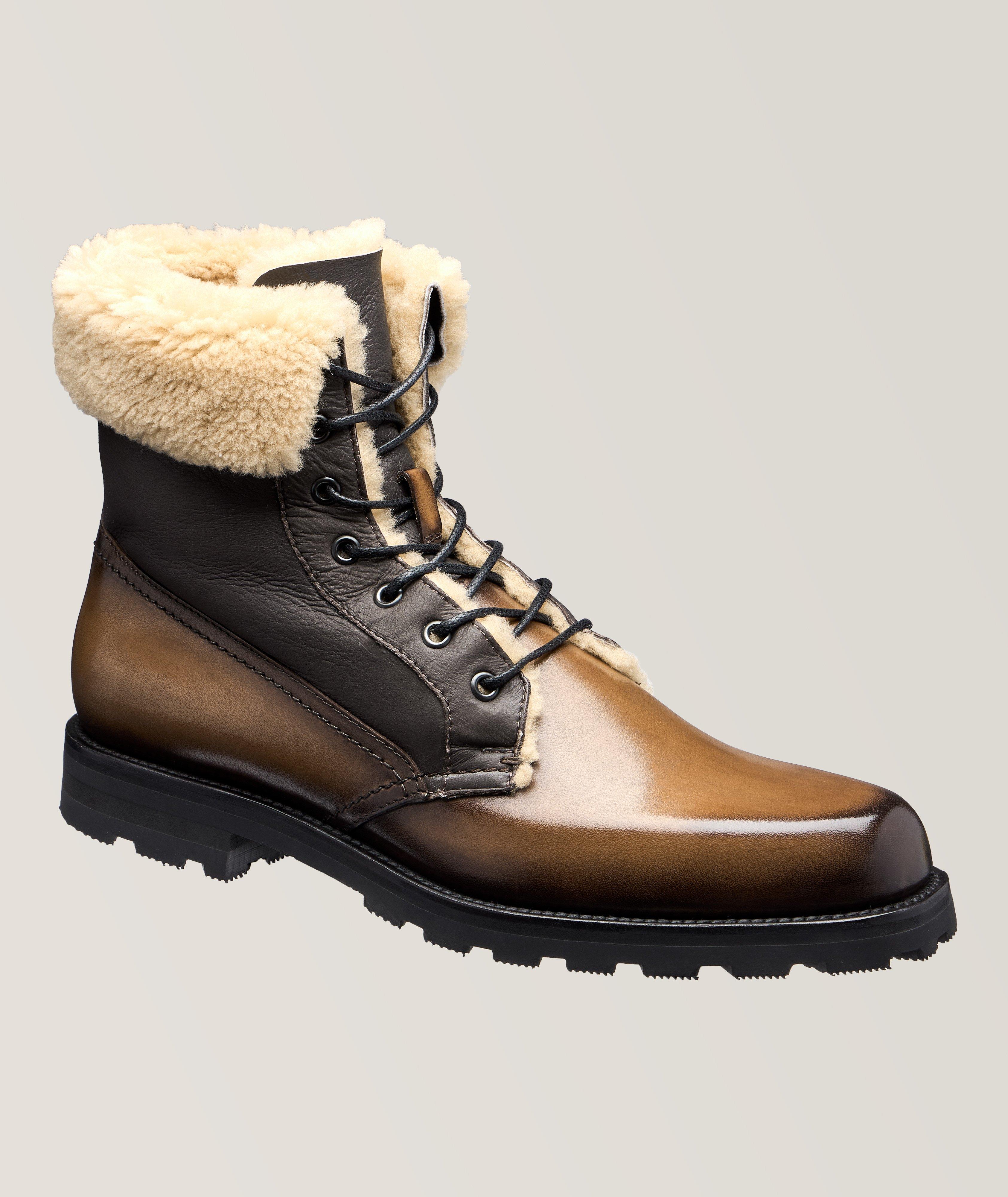 Ultima Shearling & Leather Boots image 0