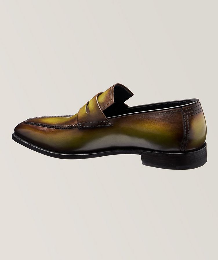 Andy Demesure Scritto Leather Penny Loafers image 1