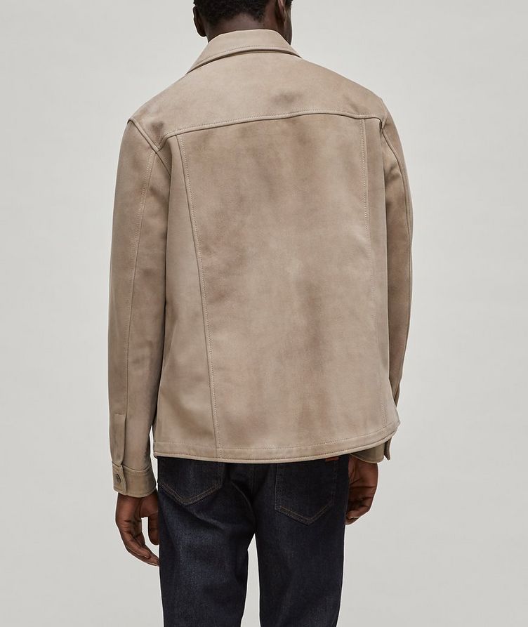 Brera Suede Leather Overshirt image 2
