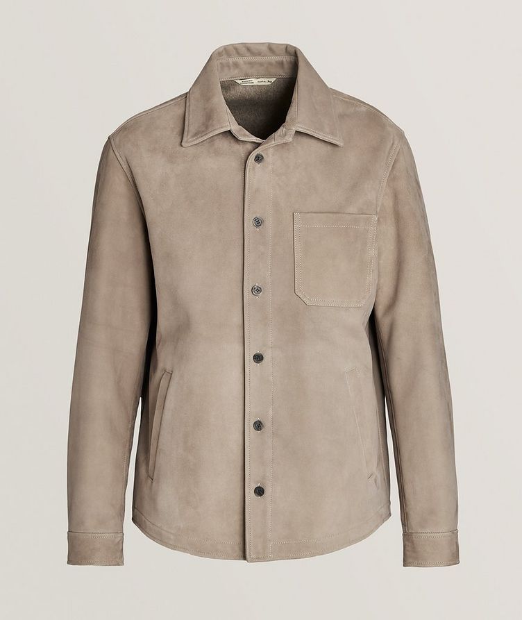 Brera Suede Leather Overshirt image 0